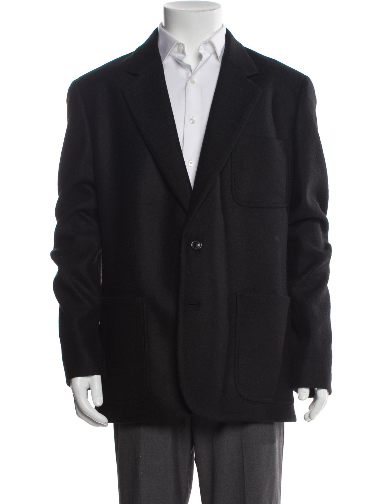 Maison Margiela 2025 Virgin Wool Peacoat