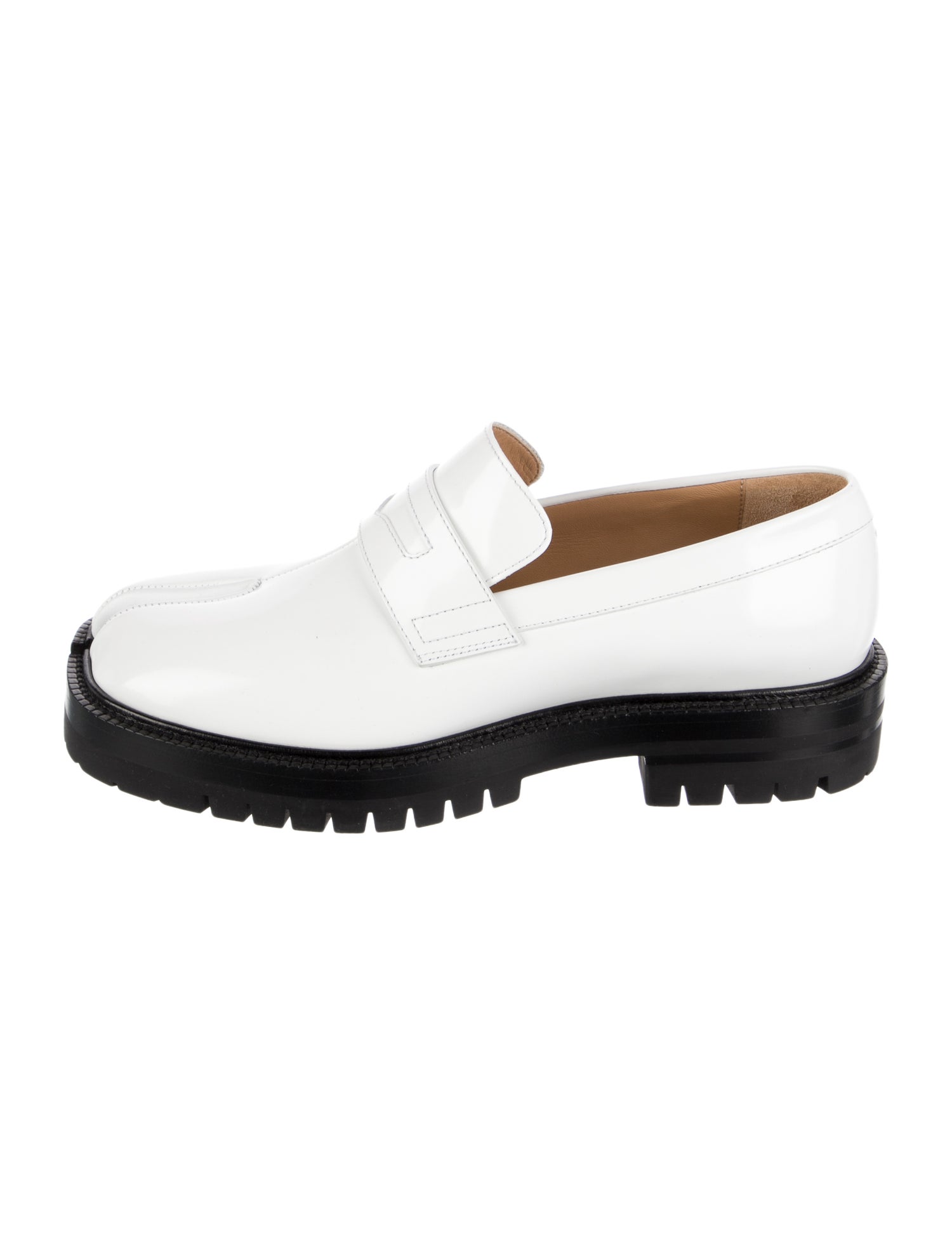 Maison Margiela Patent Leather Loafers