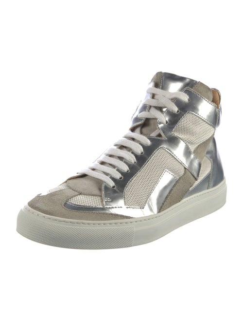 Maison Margiela Leather Patterned Sneakers