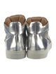 Maison Margiela Leather Patterned Sneakers