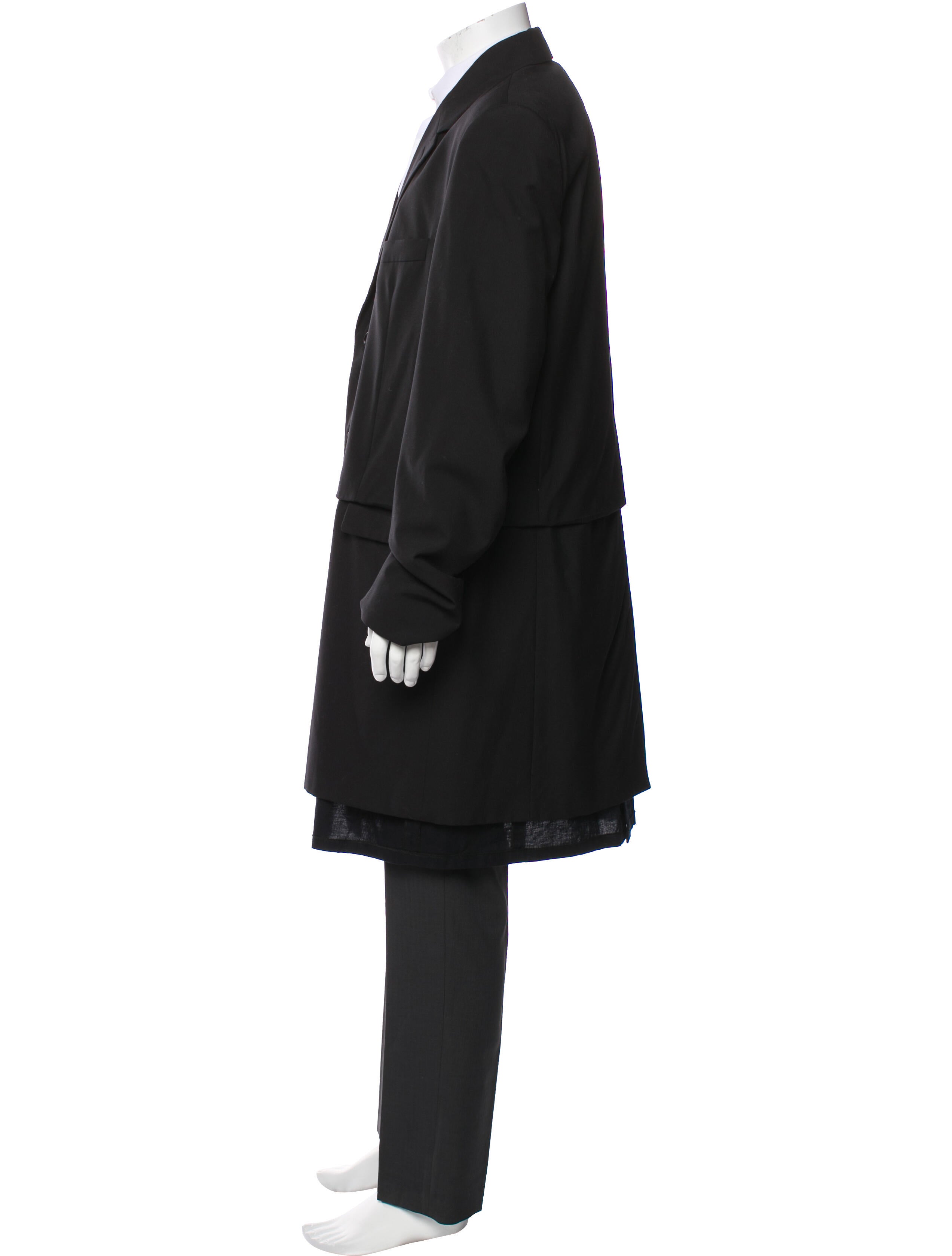 Maison Martin Margiela 2014 Virgin Wool Overcoat