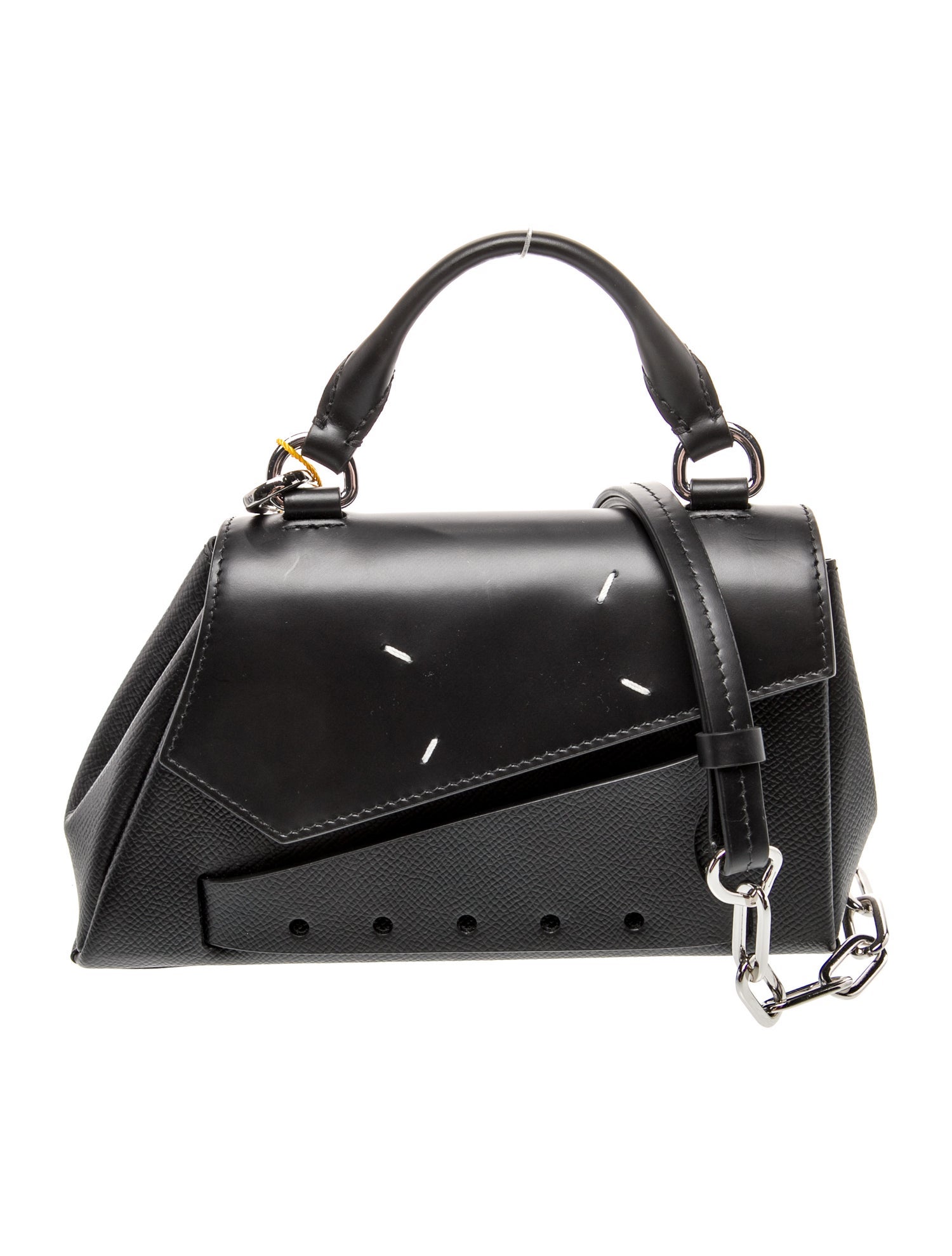 Maison Margiela Leather Top Handle Bag