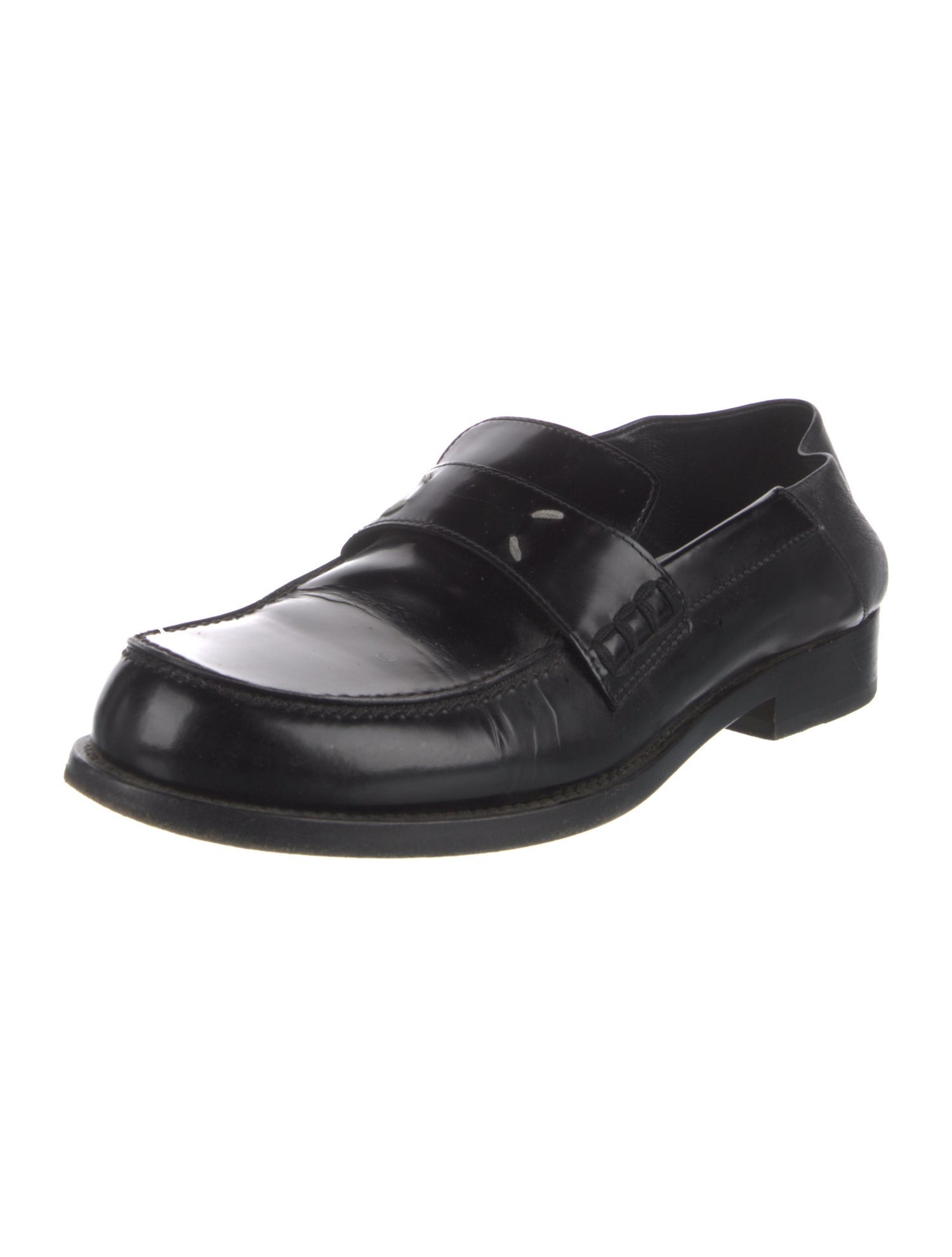 Maison Margiela Patent Leather Loafers