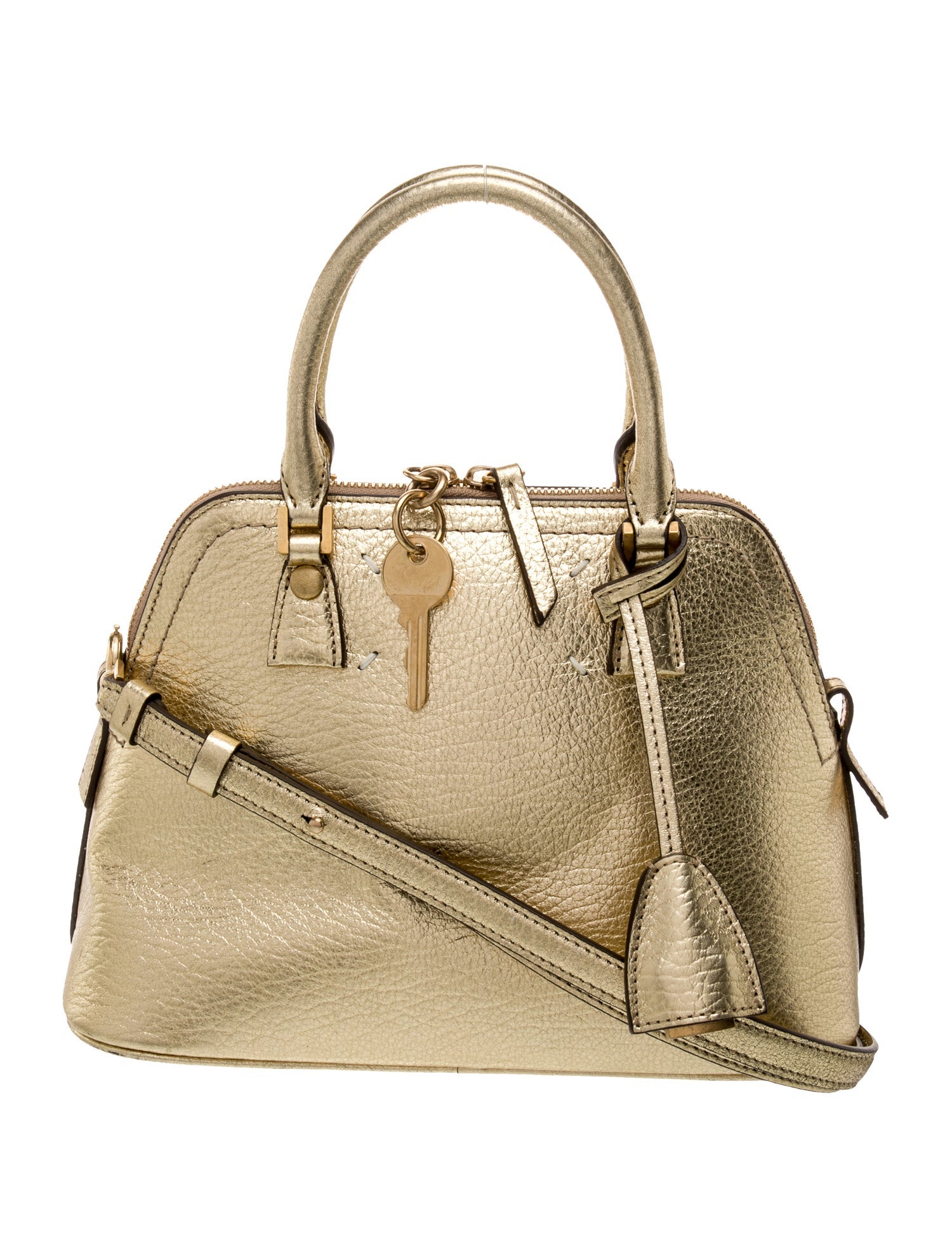 Maison Margiela Leather Top Handle Bag