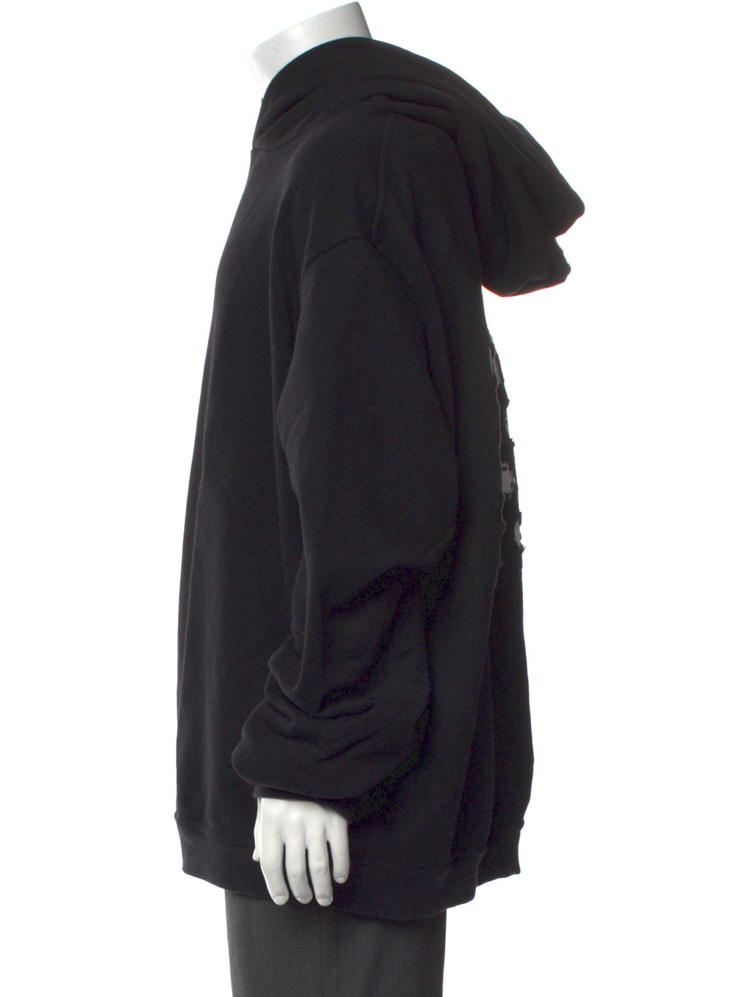 Maison Margiela 2020 Hole Numbers Logo 'Black' Hoodie w/ Tags