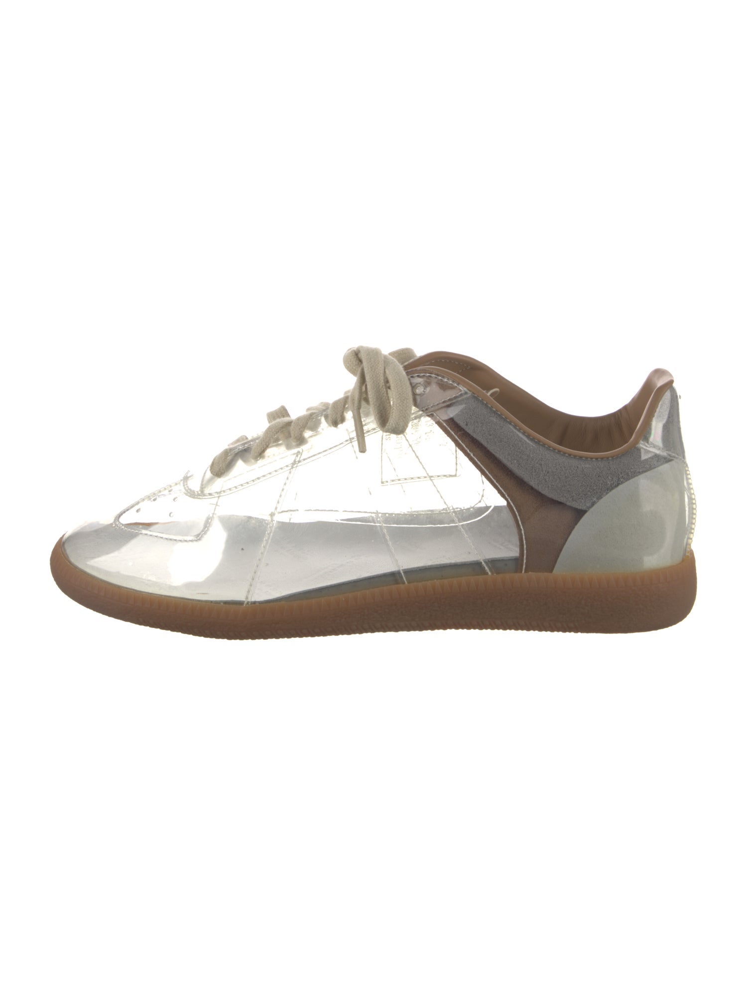 Maison Margiela PVC Colorblock Pattern Sneakers