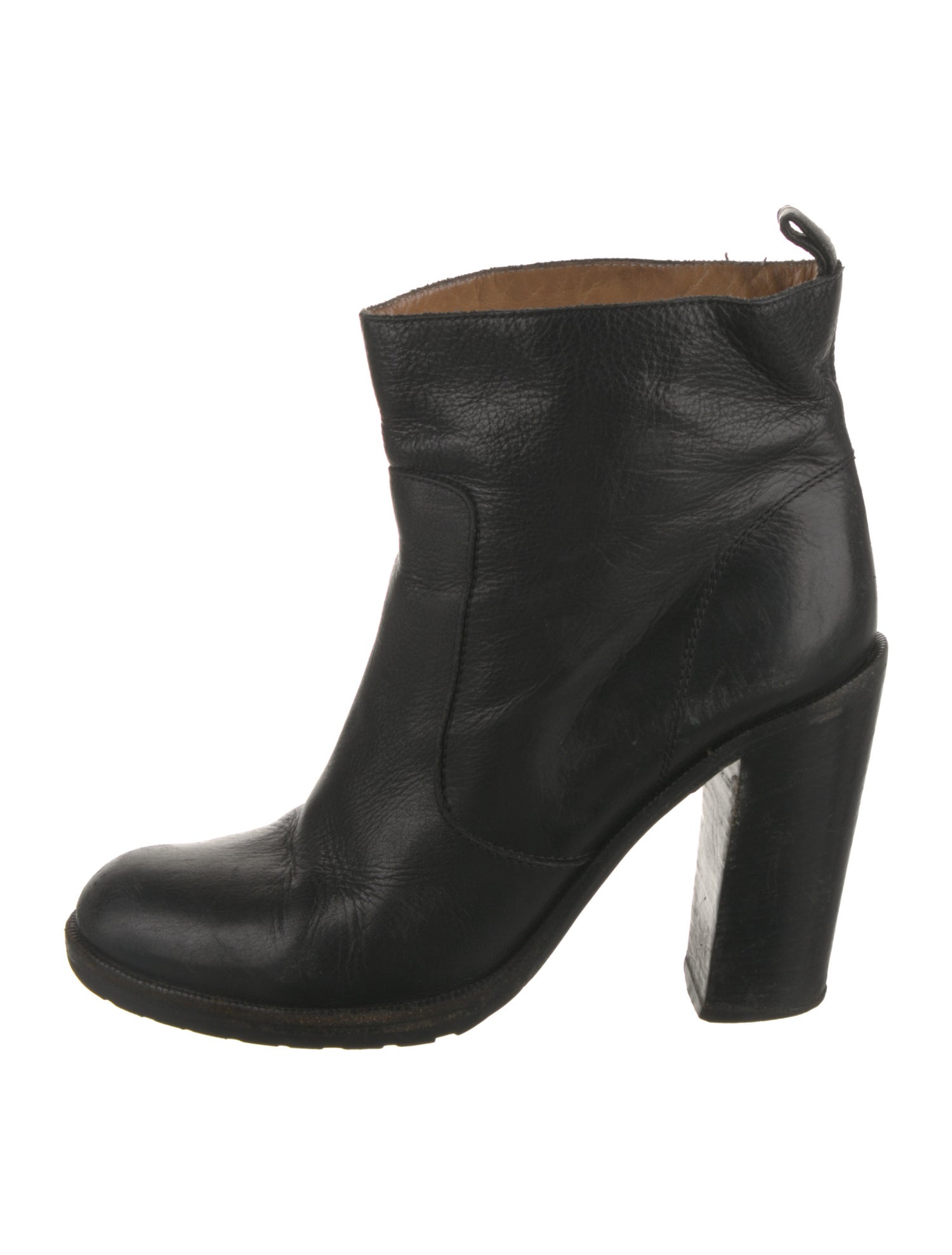 Maison Margiela Chain-Link Accent Leather Boots