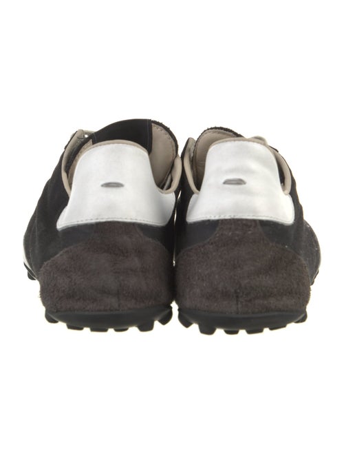 Maison Margiela Canvas Colorblock Pattern Sneakers