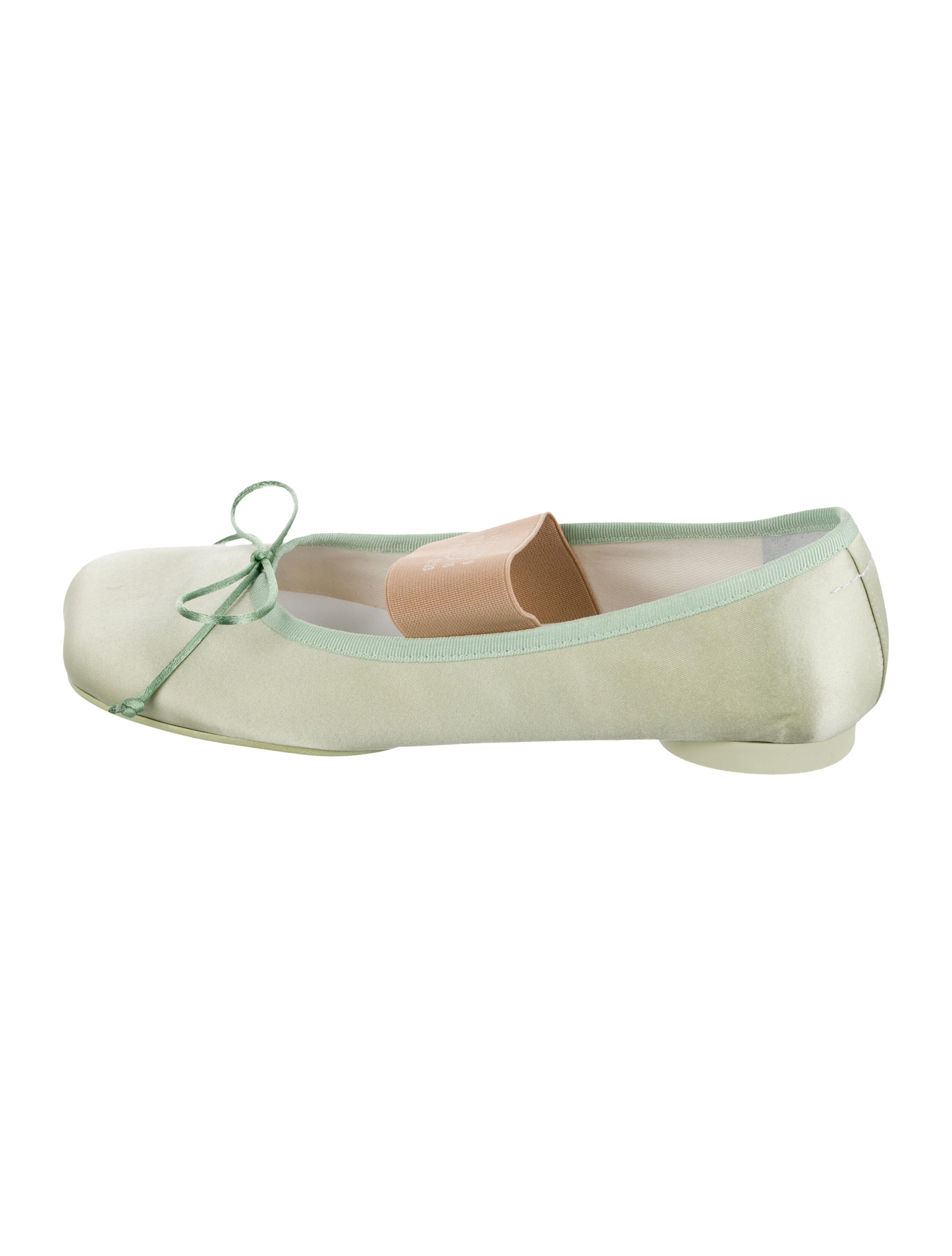 Maison Margiela Satin Ballet Flats