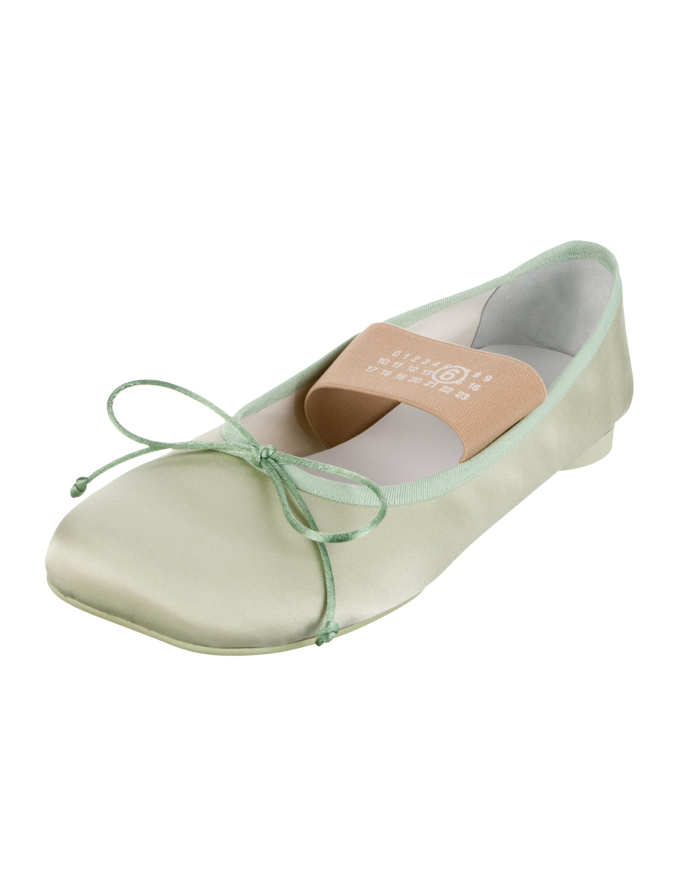 Maison Margiela Satin Ballet Flats