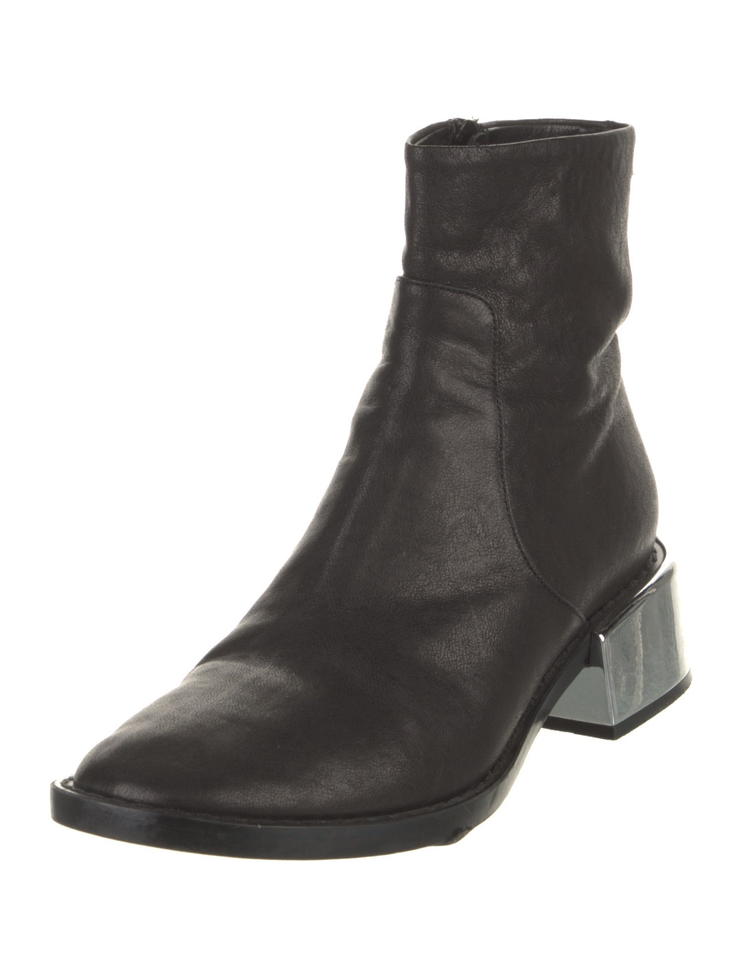 Maison Margiela Leather Combat Boots