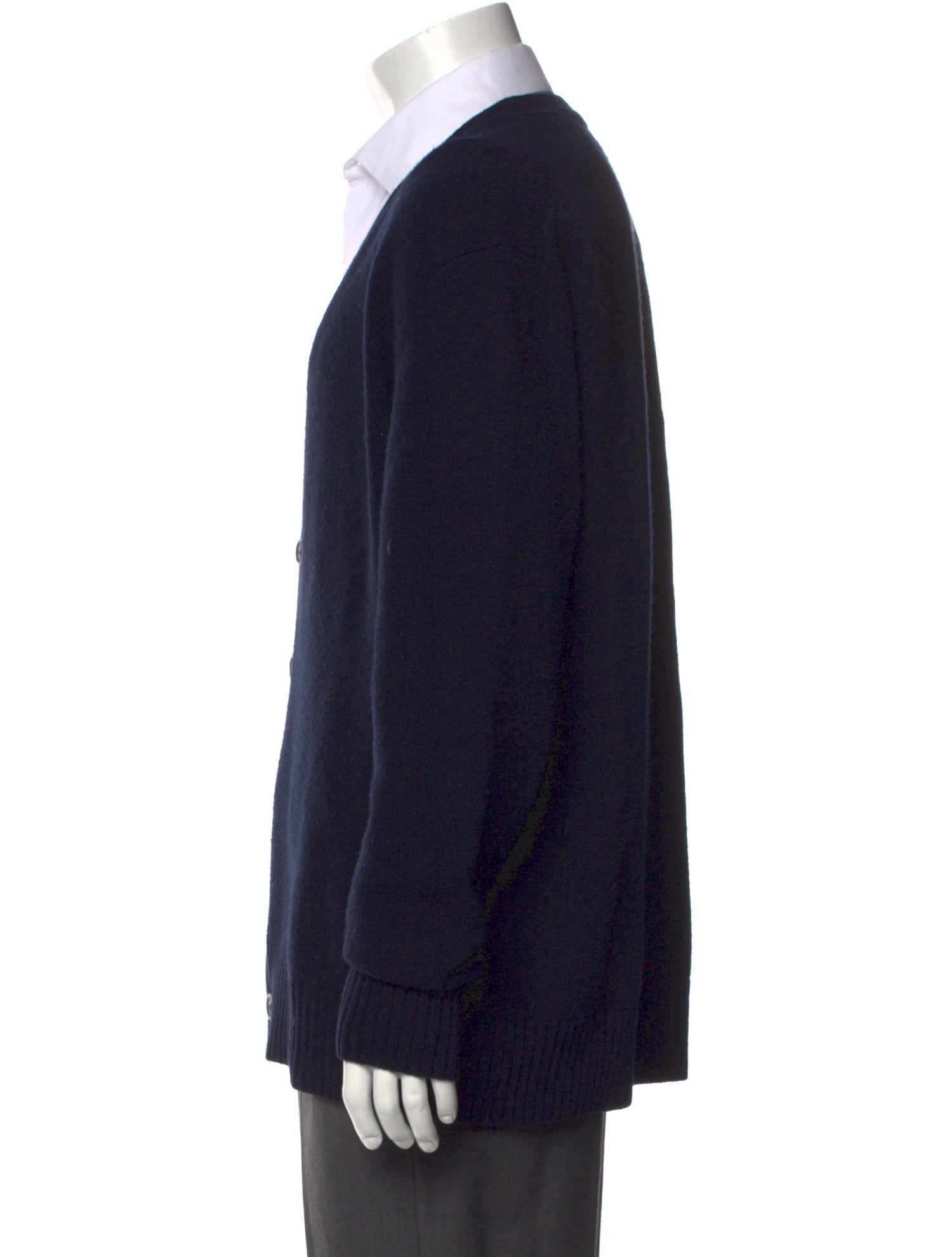 Maison Margiela Wool V-Neck Cardigan