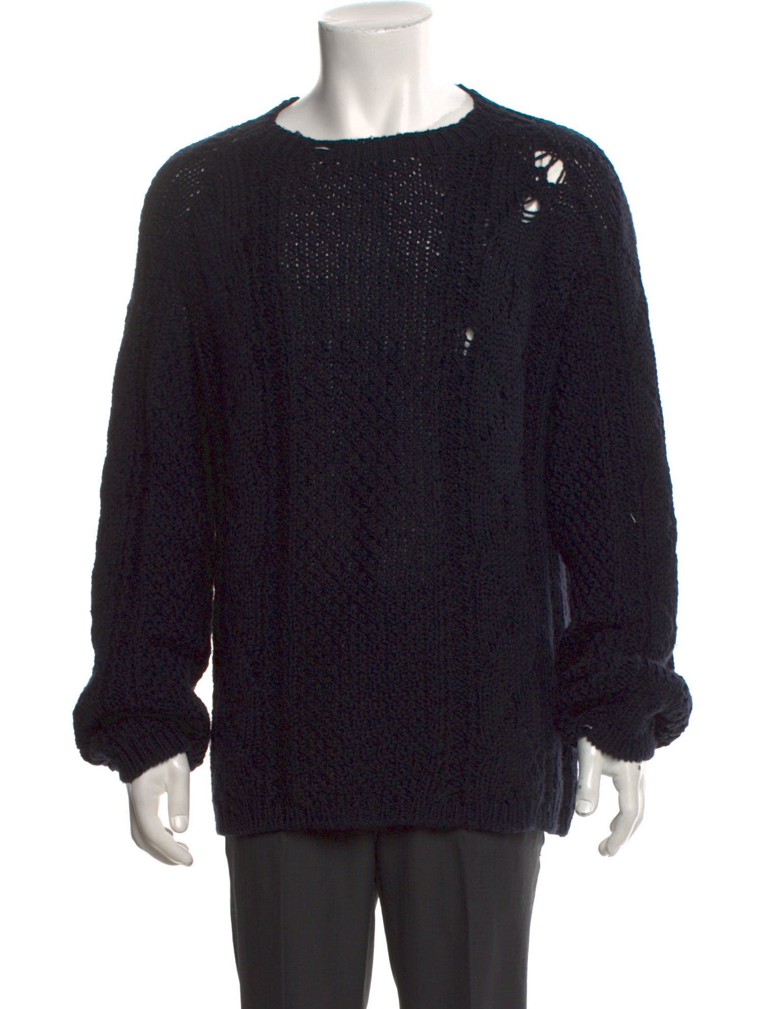 Maison Margiela Crew Neck Long Sleeve Pullover