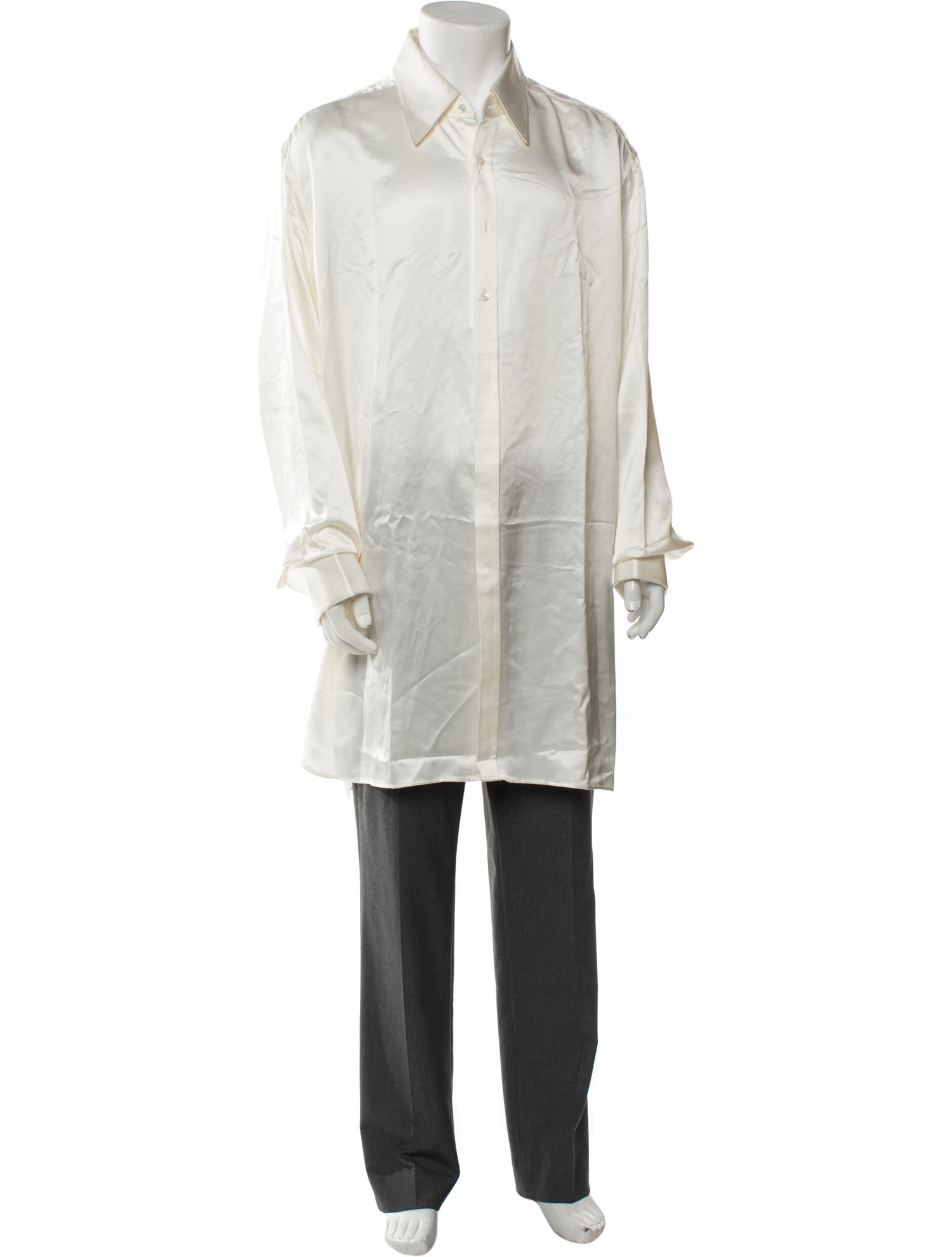 Maison Margiela 2024 Silk Dress Shirt w/ Tags
