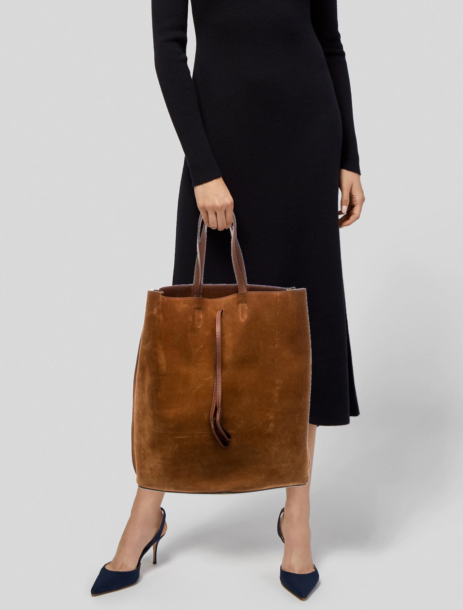 Maison Margiela Suede Bucket Bag