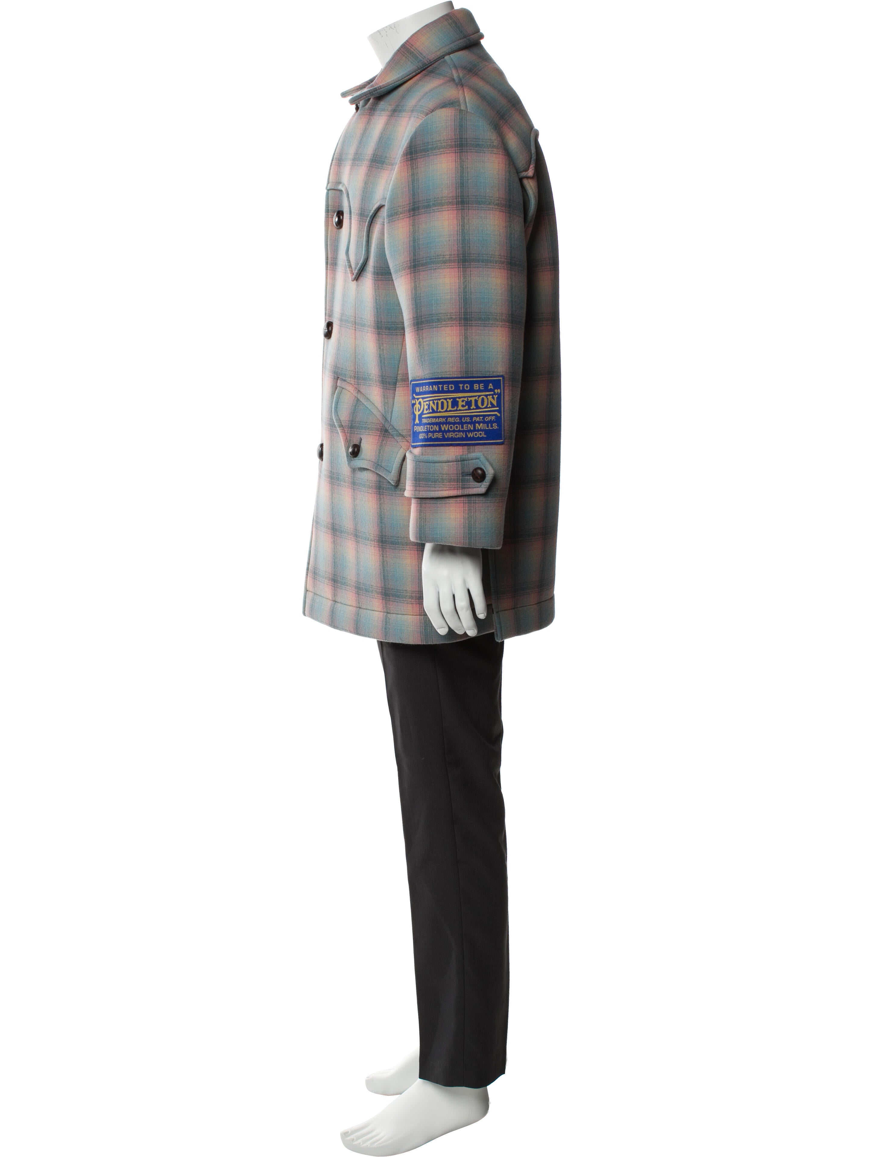 Maison Margiela 2023 x Pendleton Overcoat