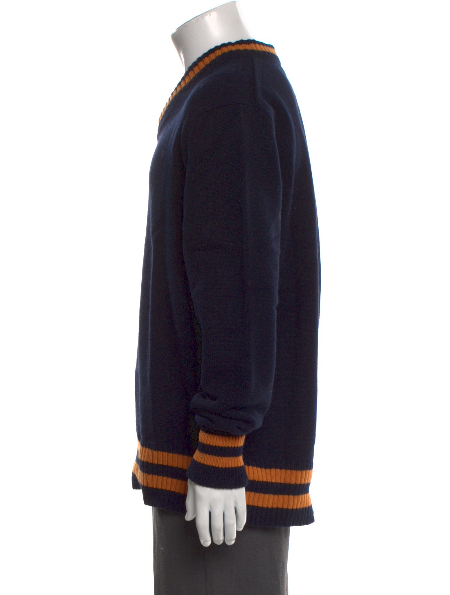 Maison Margiela 2021 Striped Pullover Pullover