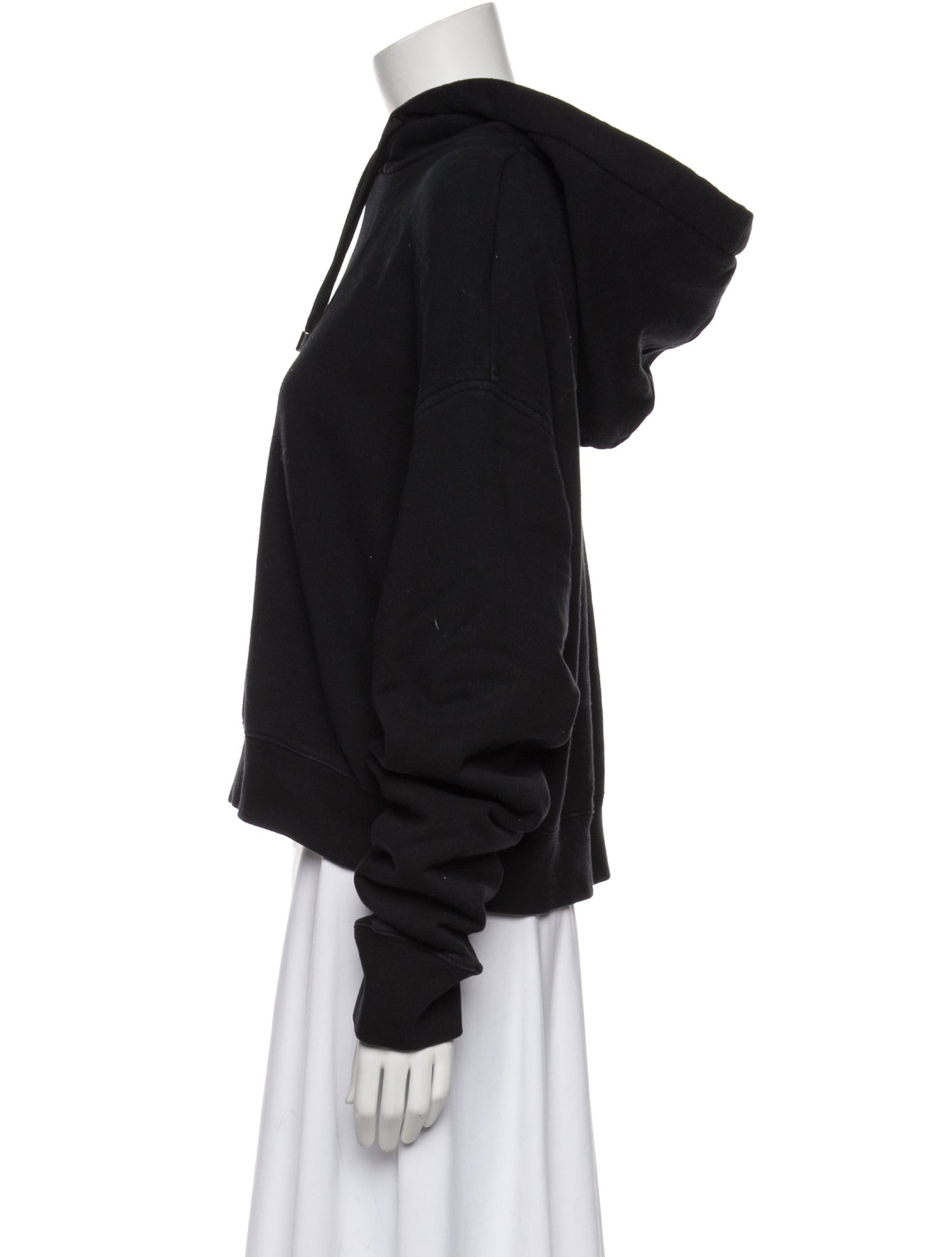 Maison Margiela 2019 Crew Neck Hoodie - Black Tops, Clothing