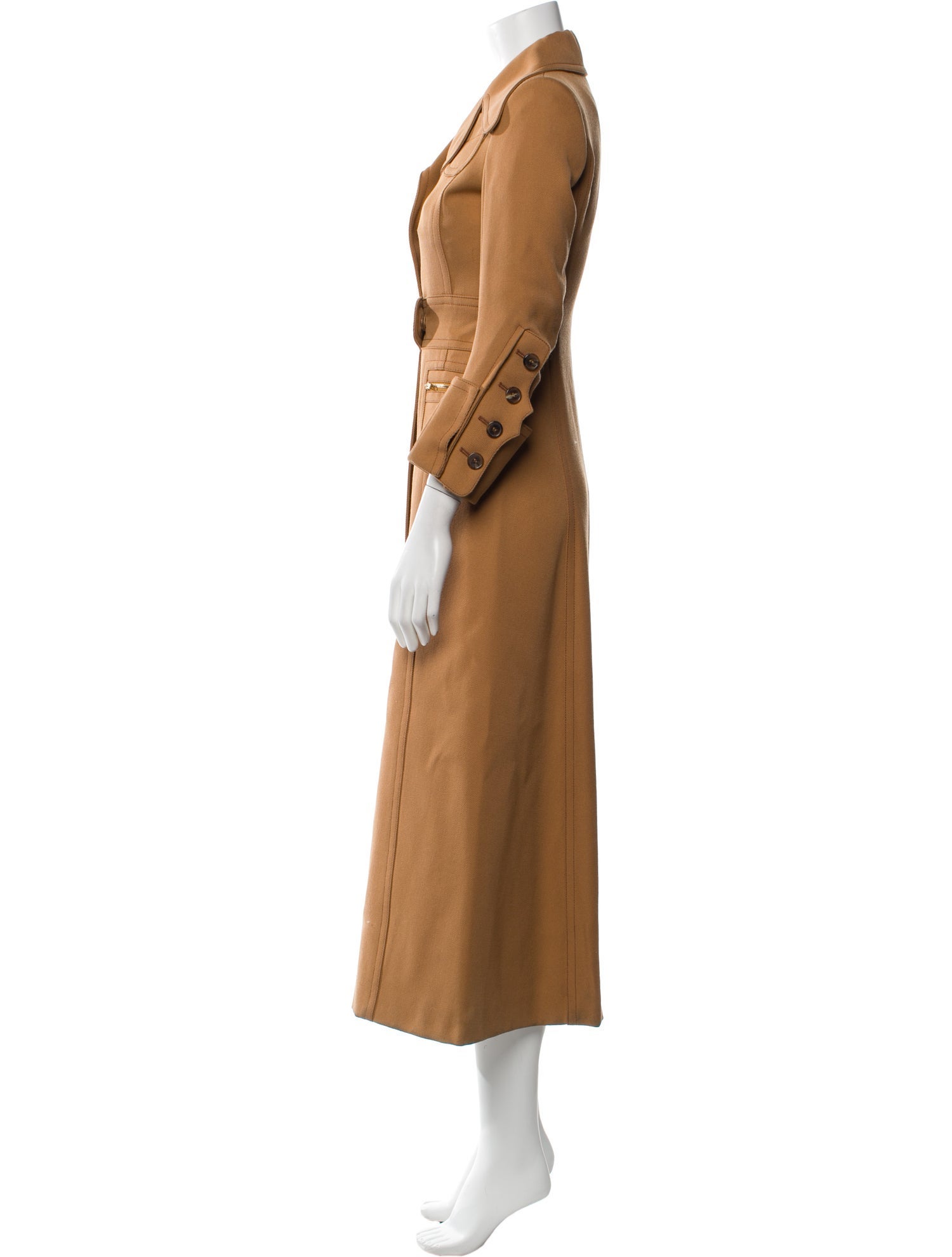 Maison Margiela 2015 Virgin Wool Trench Coat