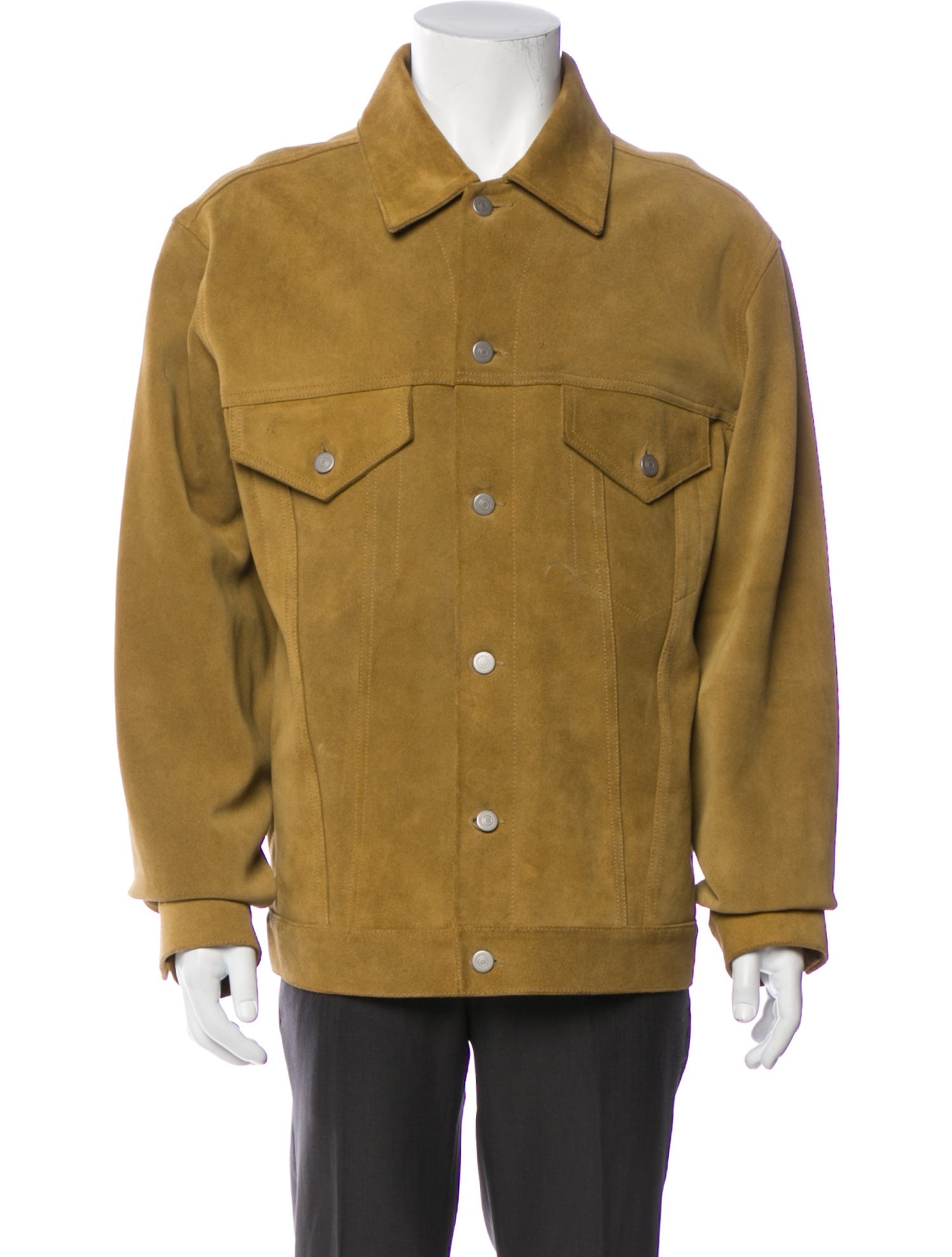 Maison Margiela 2020 Calf Leather Trucker Jacket