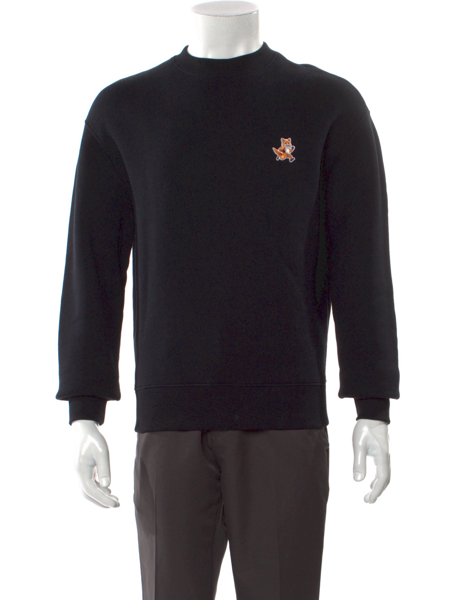 Maison Margiela Graphic Print Crew Neck Pullover