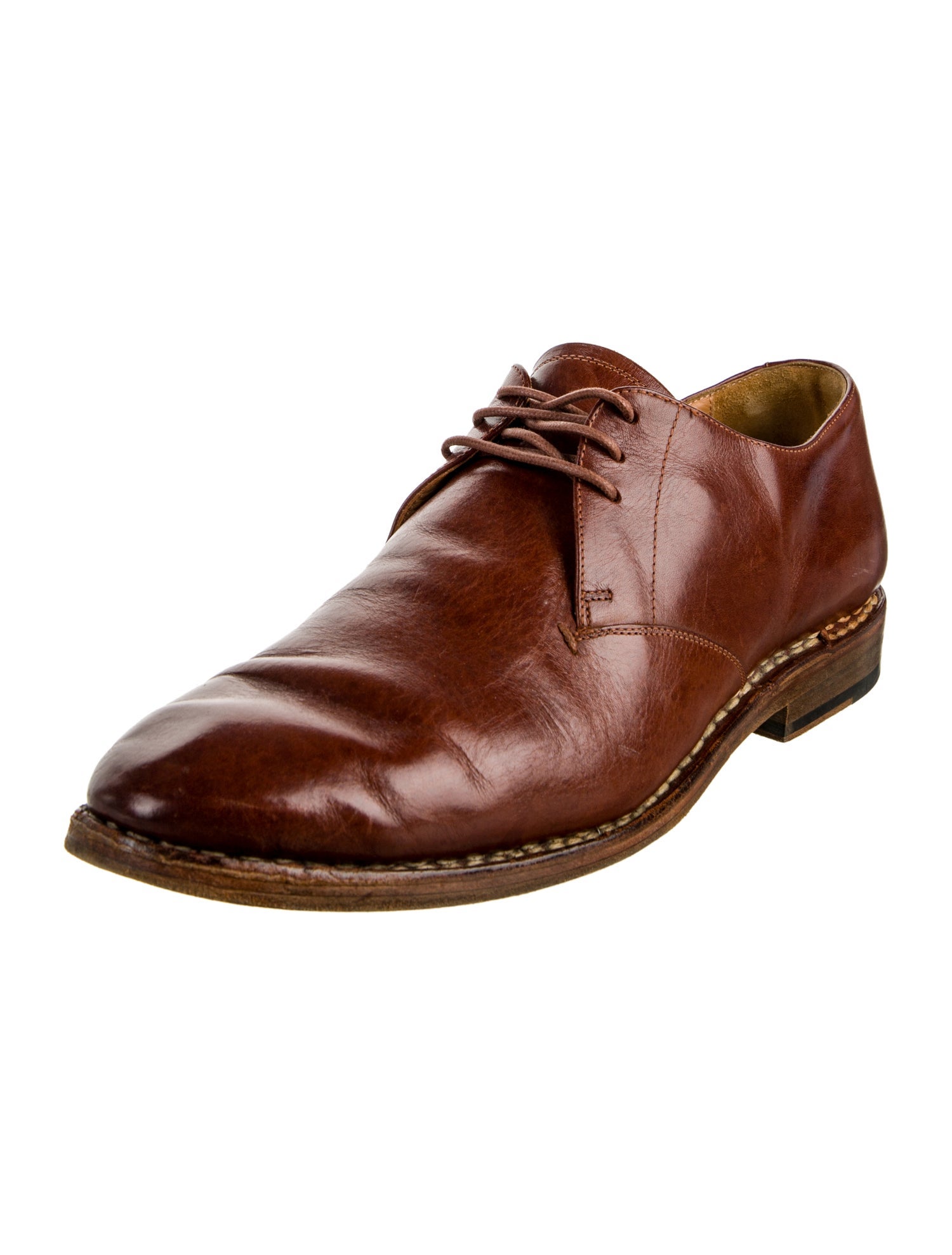 Maison Margiela Leather Derby Shoes