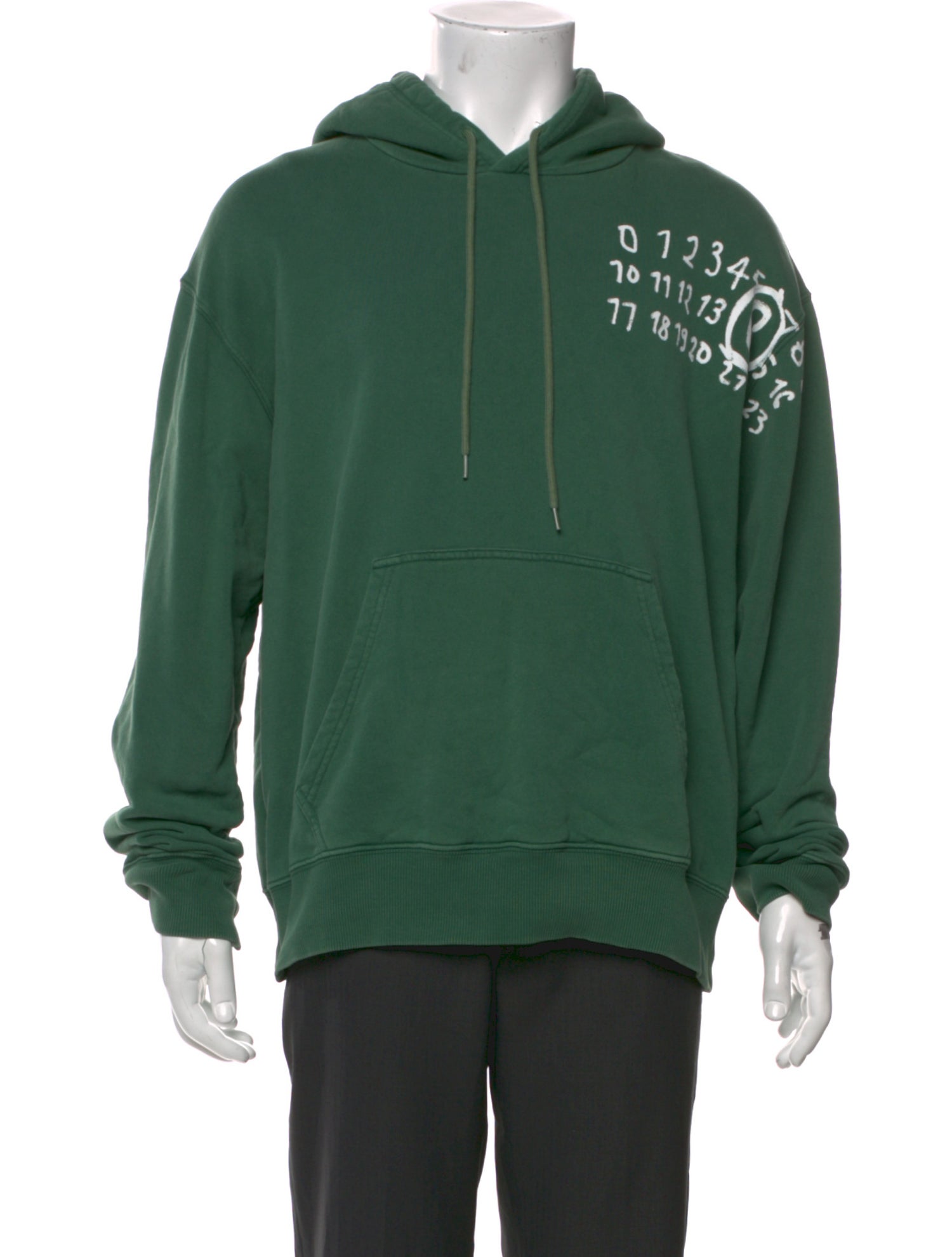 MM6 Maison Margiela 2024 Graphic Print Hoodie