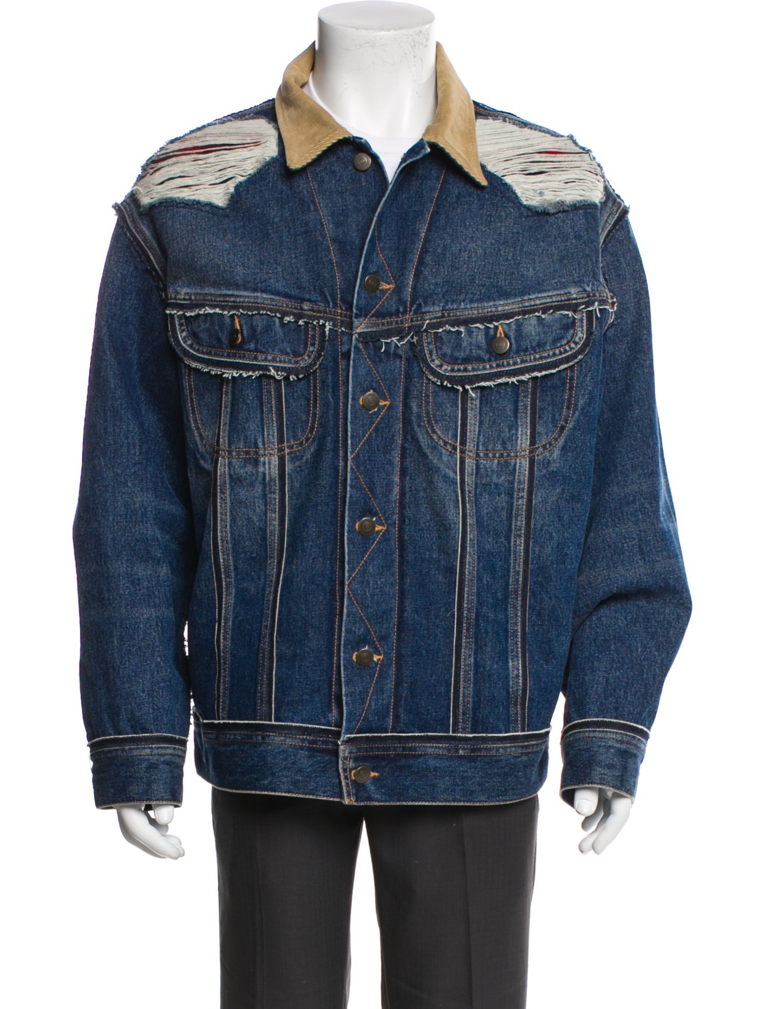 Maison Margiela 2023 x Pendleton Trucker Jacket w/ Tags