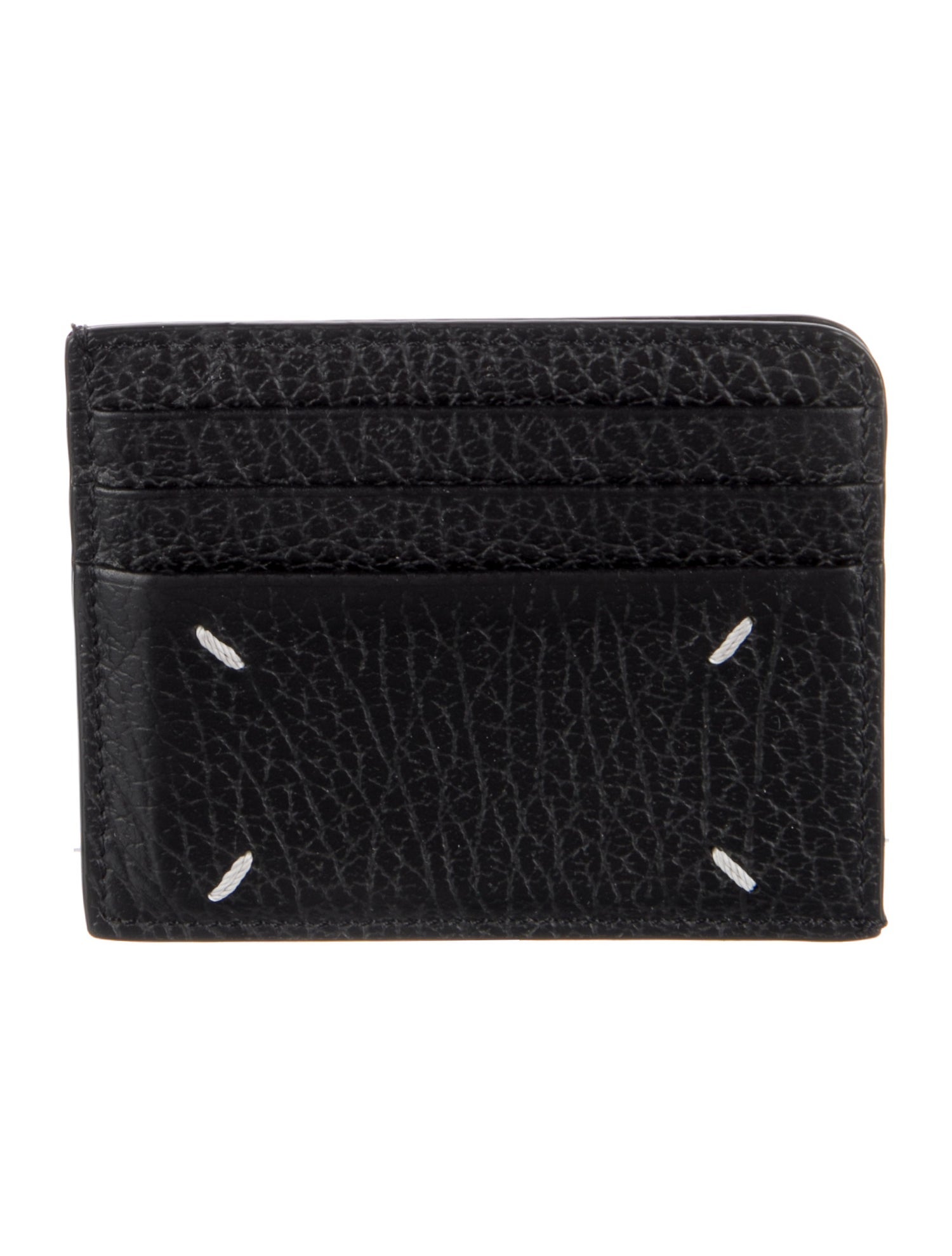 Maison Margiela Leather Printed Card Holder