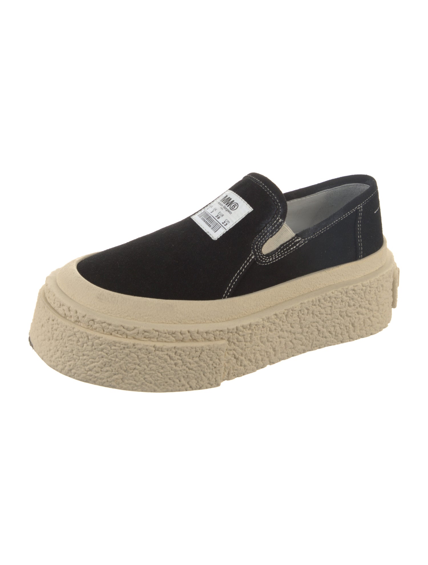 Maison Margiela Suede Loafer Sneakers