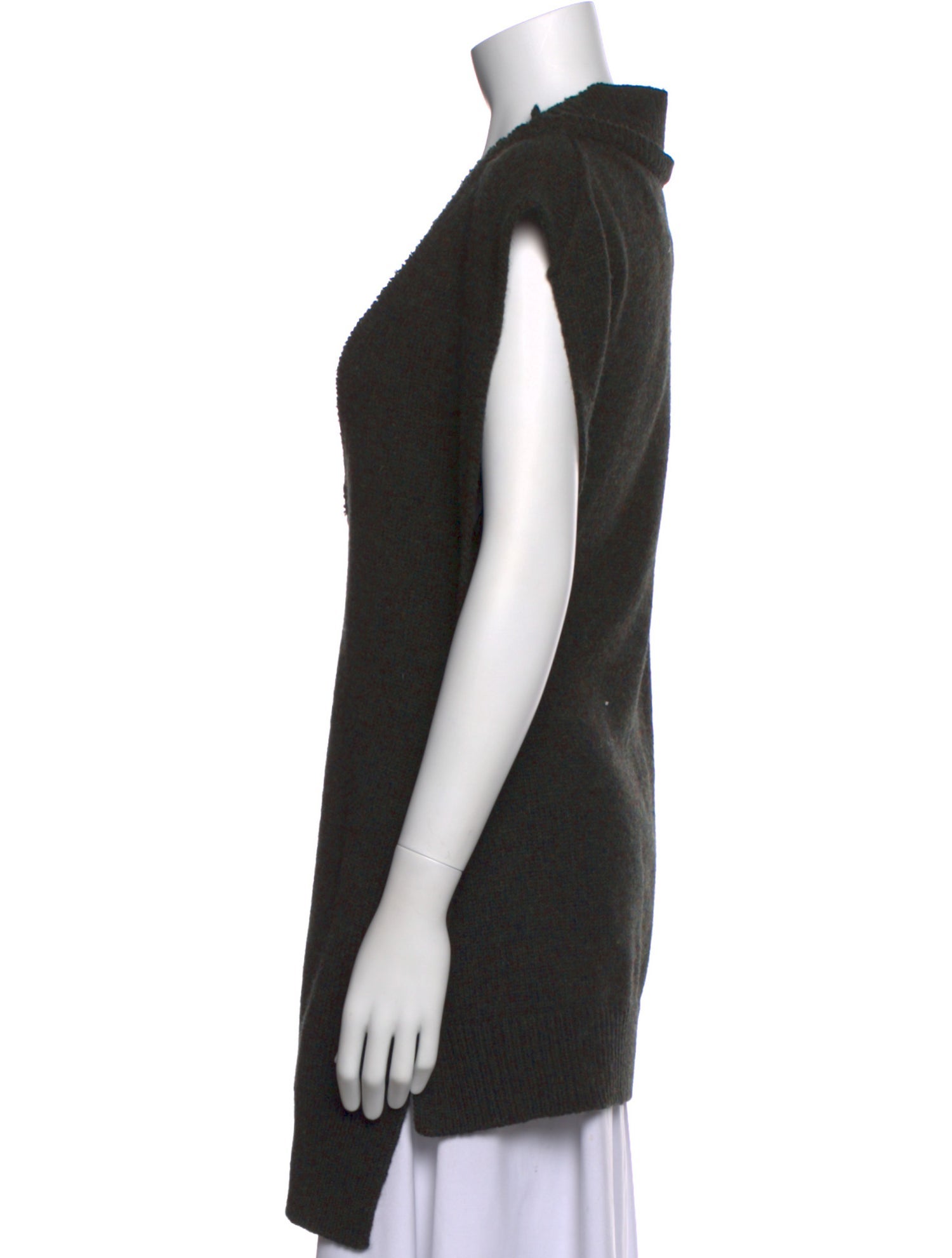 Maison Margiela Wool V-Neck Sweater