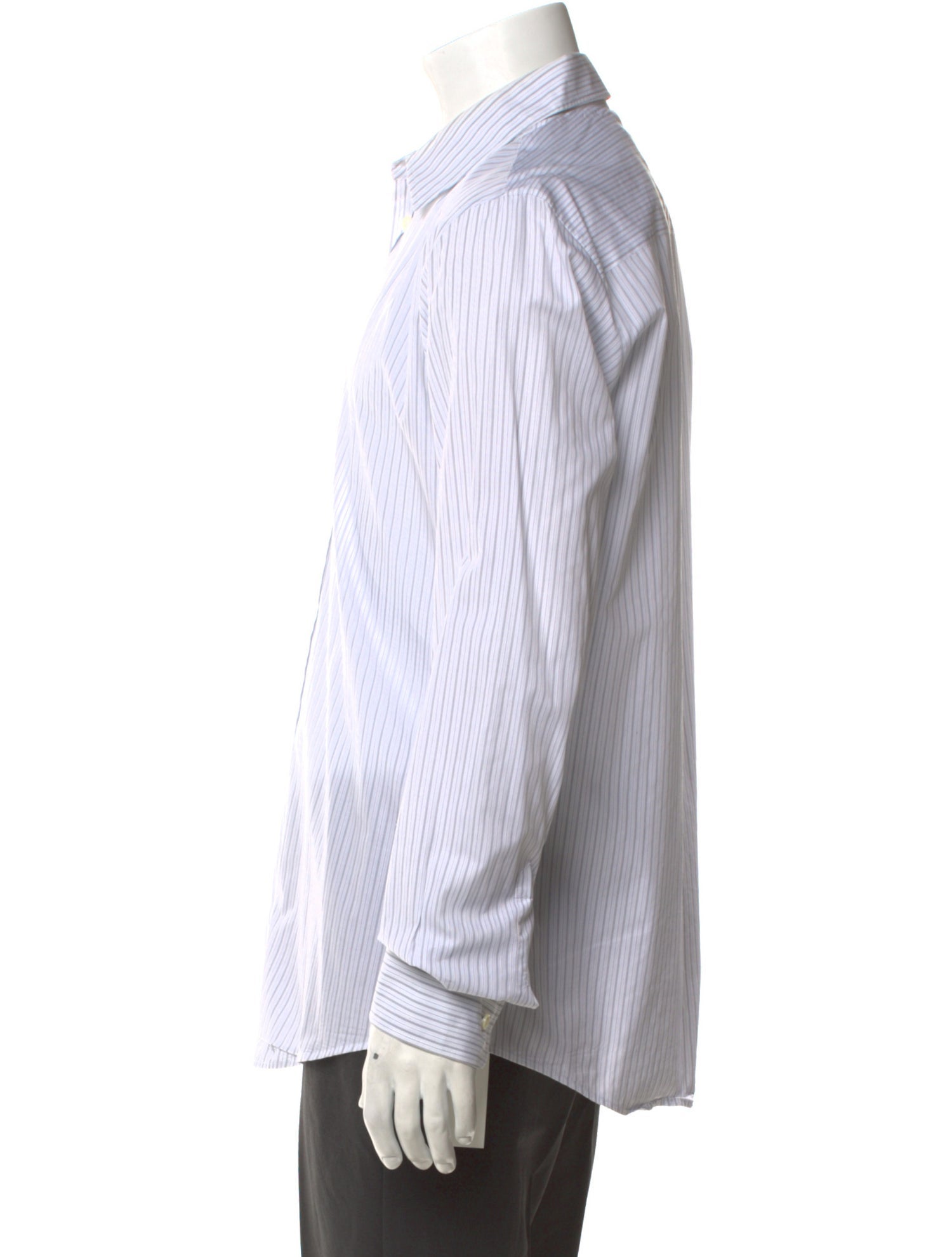 Maison Martin Margiela 2014 Striped Dress Shirt
