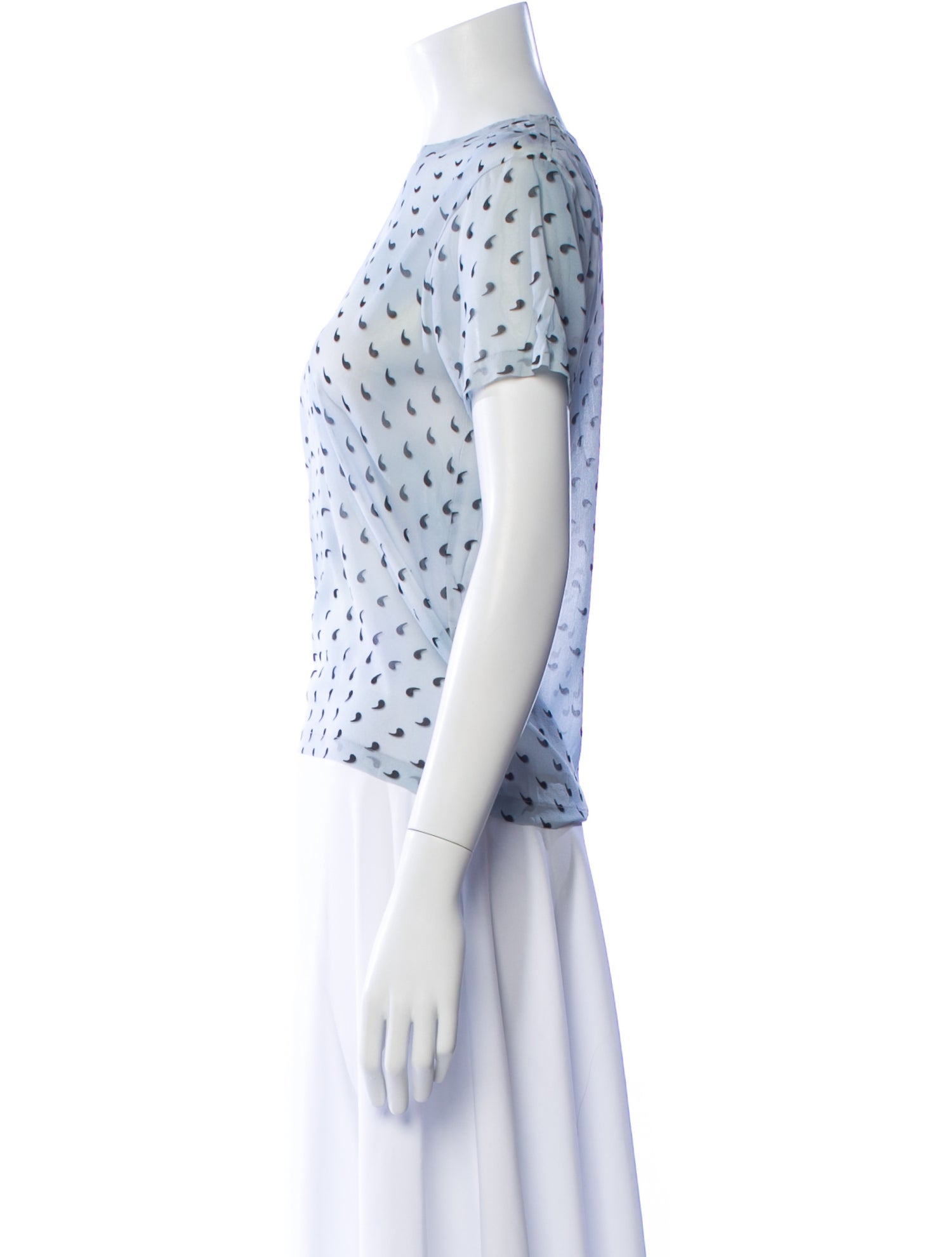 Maison Margiela 2021 Silk T-Shirt