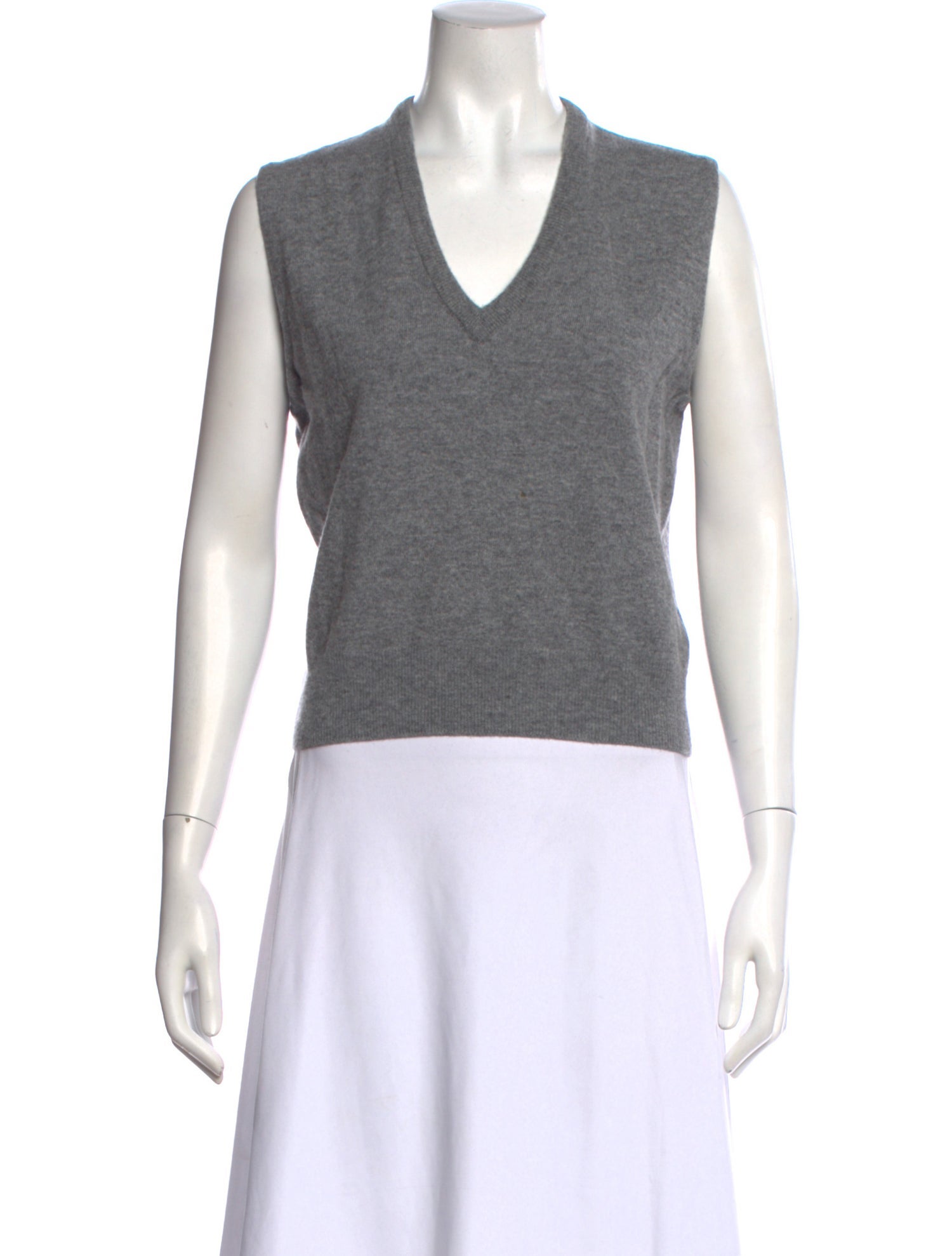 Maison Margiela Virgin Wool V-Neck Sweater