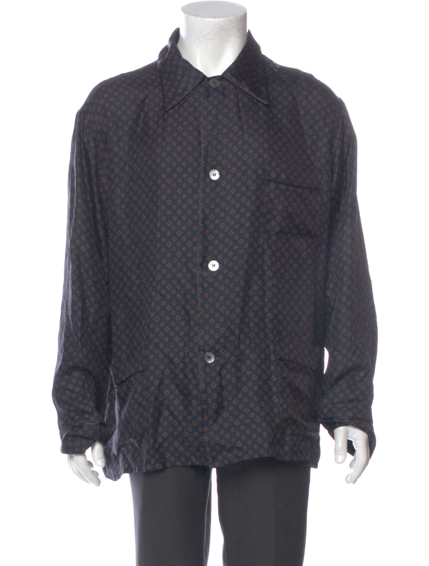 Maison Margiela 2020 Silk Dress Shirt