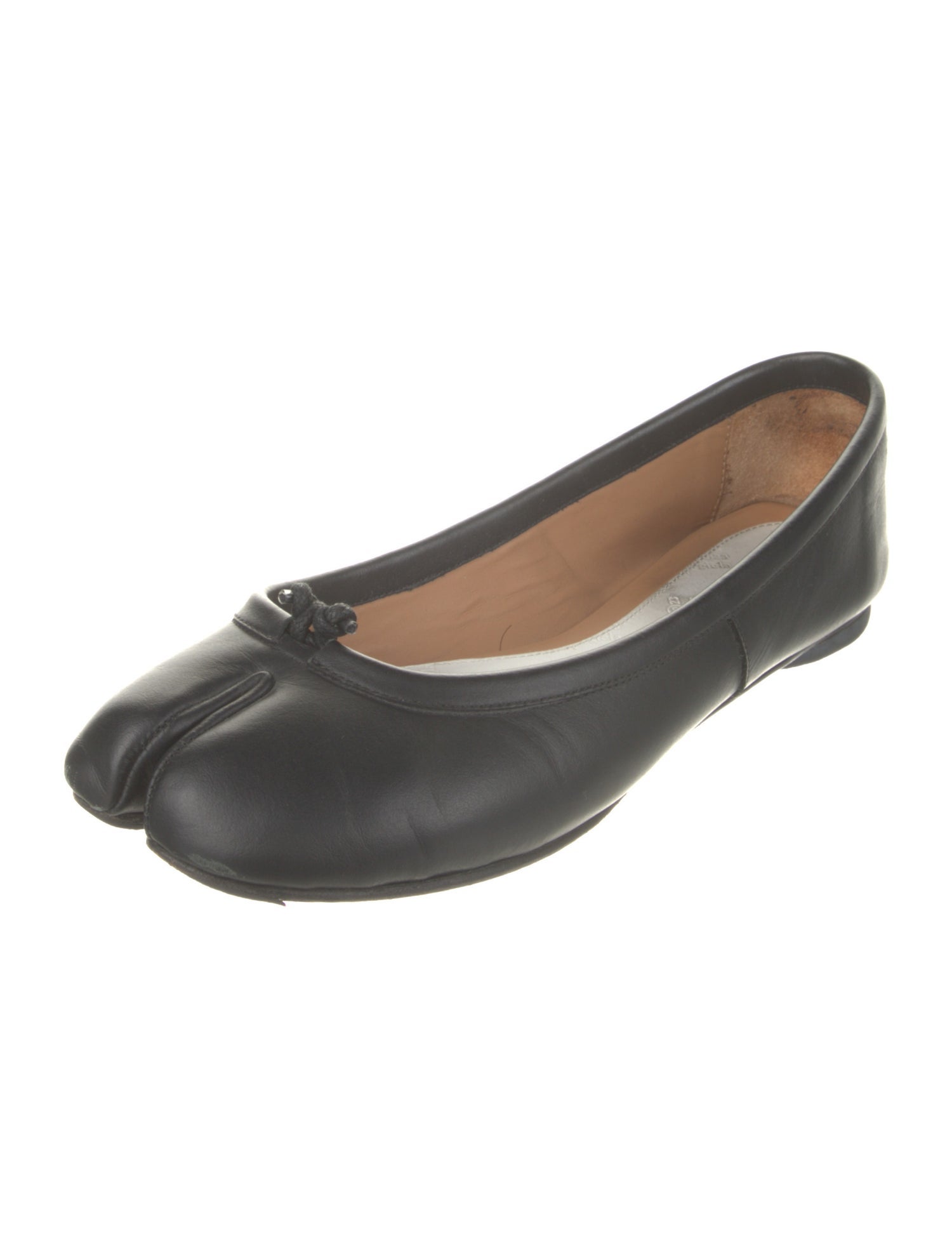 Maison Margiela Tabi Leather Ballet Flats