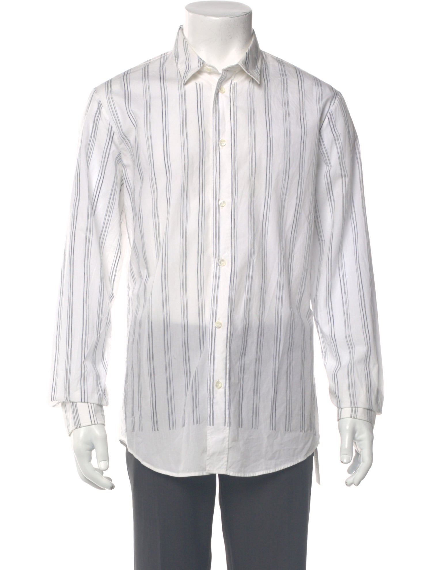 Maison Margiela 2013 Striped Dress Shirt