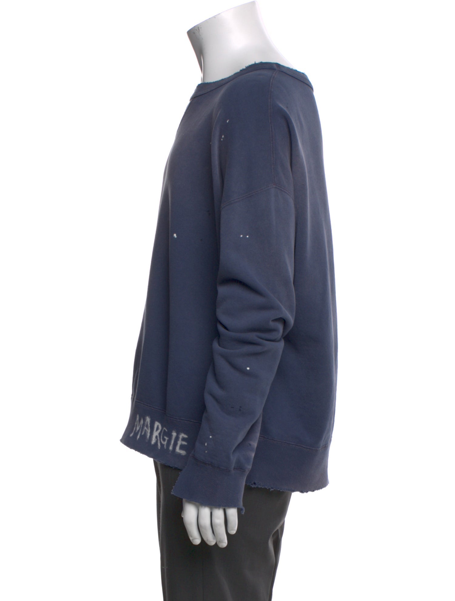 Maison Margiela Wool Crew Neck Sweatshirt