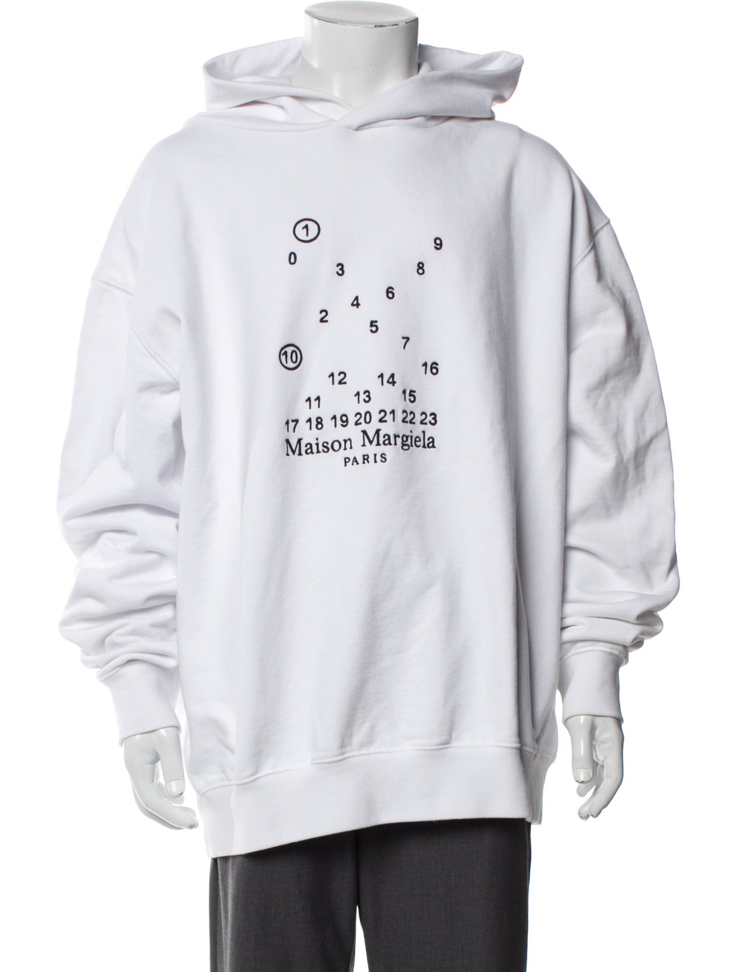 Maison Margiela 2022 Graphic Print Hoodie