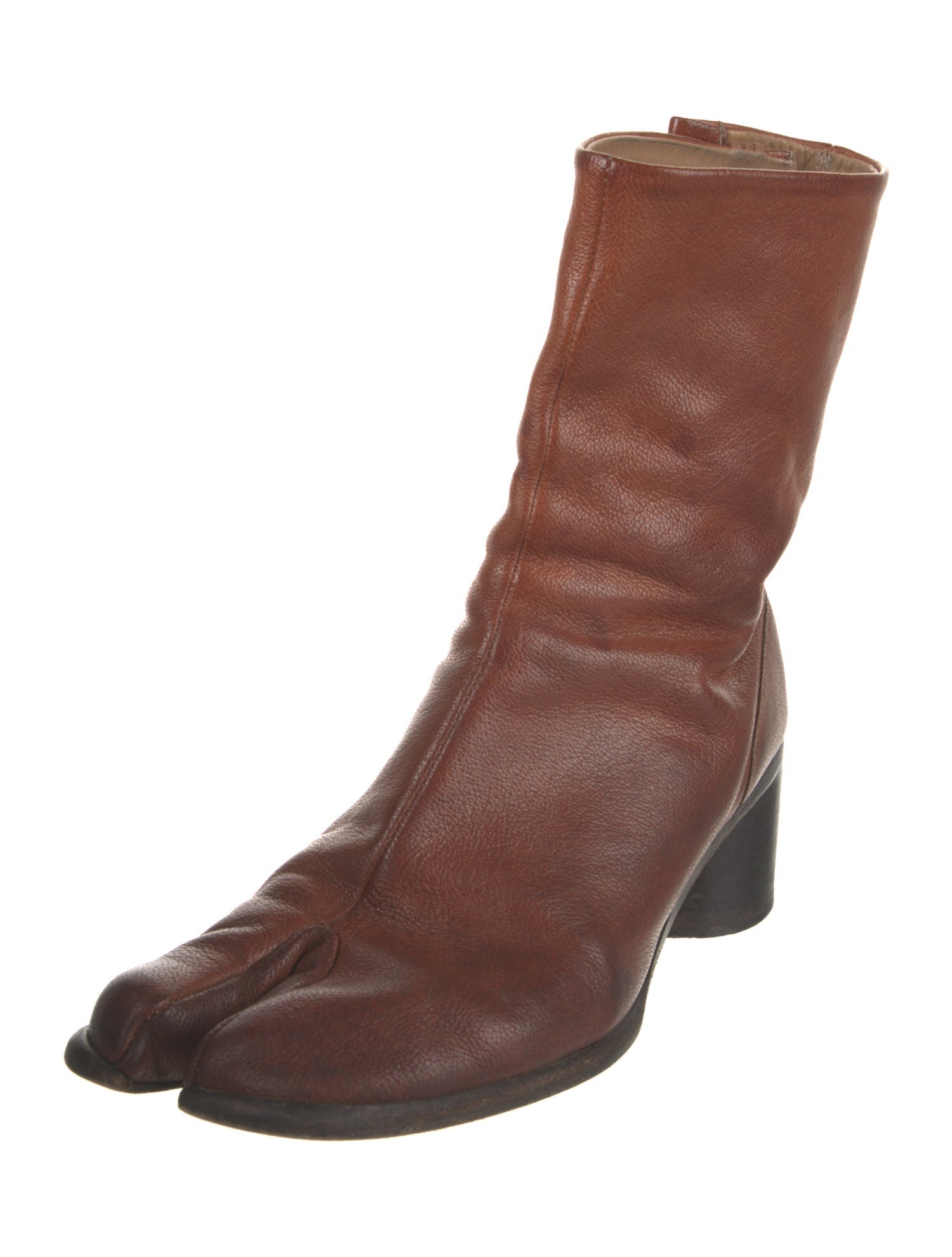 Maison Margiela Tabi Leather Boots