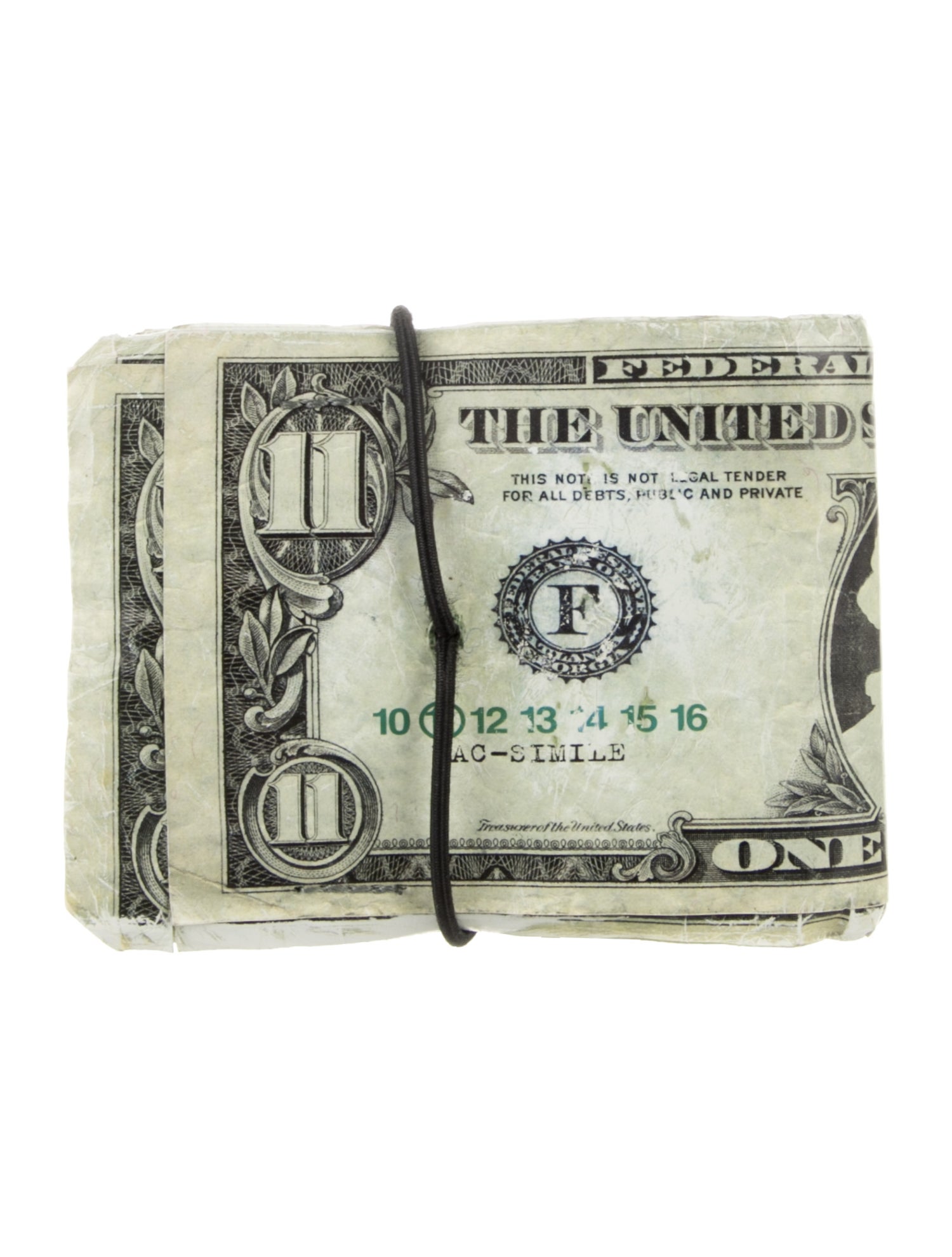 Maison Martin Margiela Vintage 2008 '$11 Dollar Bill' Wallet