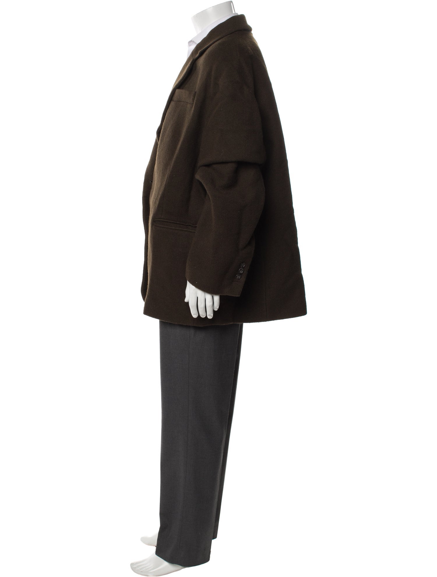 Maison Margiela 2017 Wool Overcoat