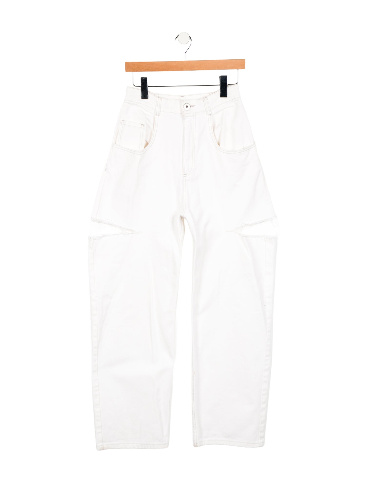 Maison Margiela High-Rise Wide Leg Jeans