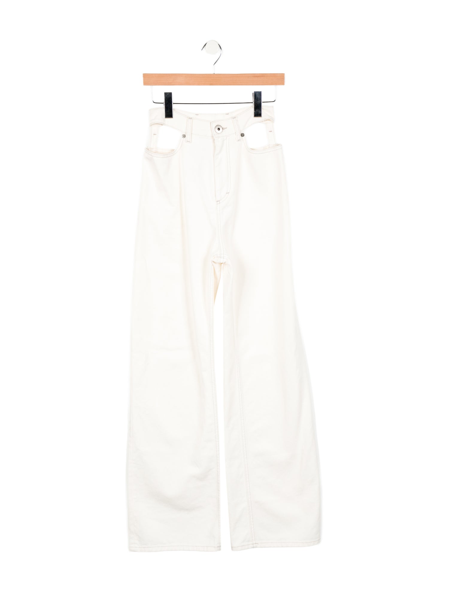 Maison Margiela High-Rise Wide Leg Jeans