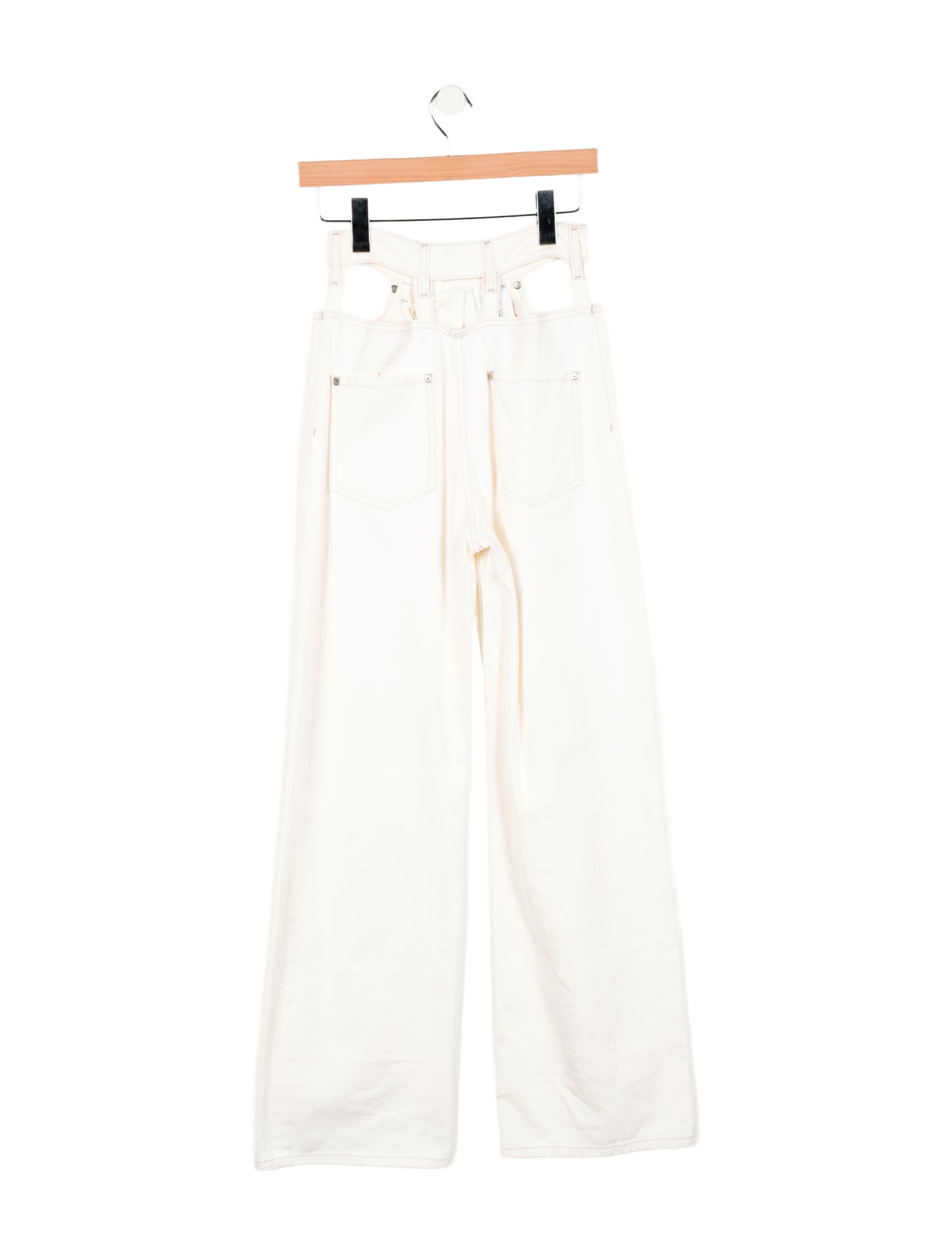Maison Margiela High-Rise Wide Leg Jeans