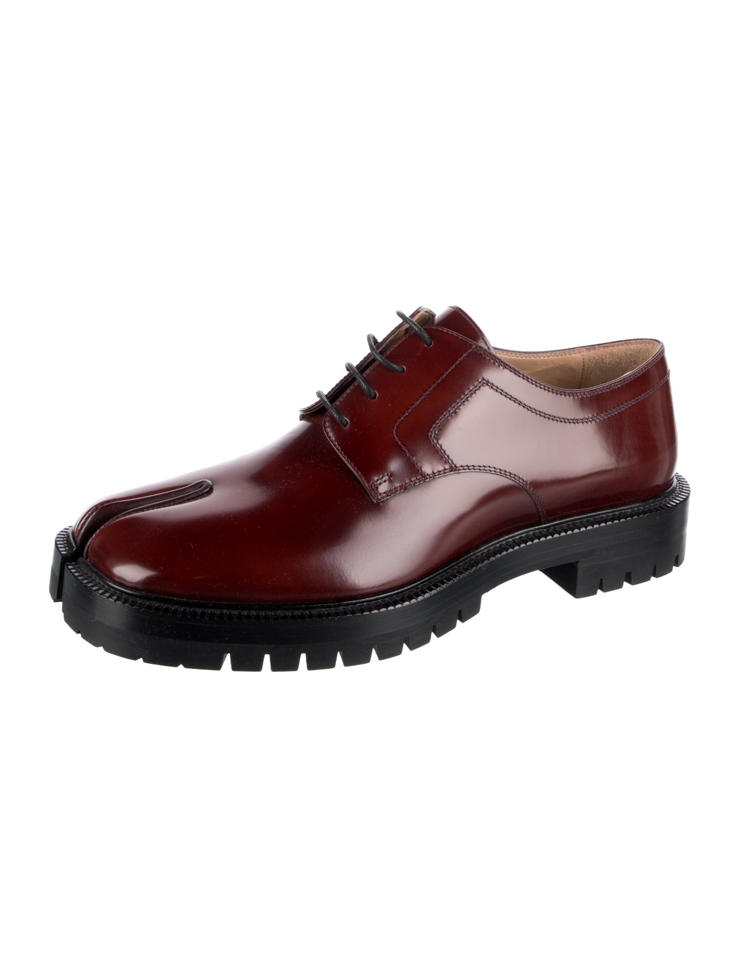 Maison Margiela Leather Derby Shoes