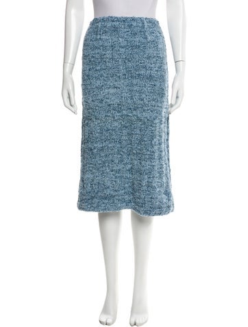 Pre-owned Maison Margiela 2022 Midi Length Skirt In Blue