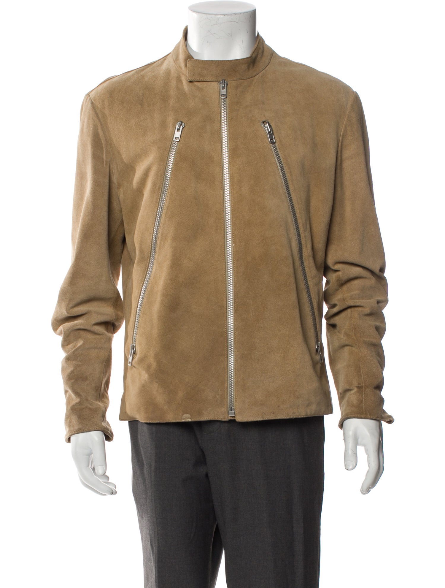 Maison Margiela 2018 Calf Leather Moto Jacket