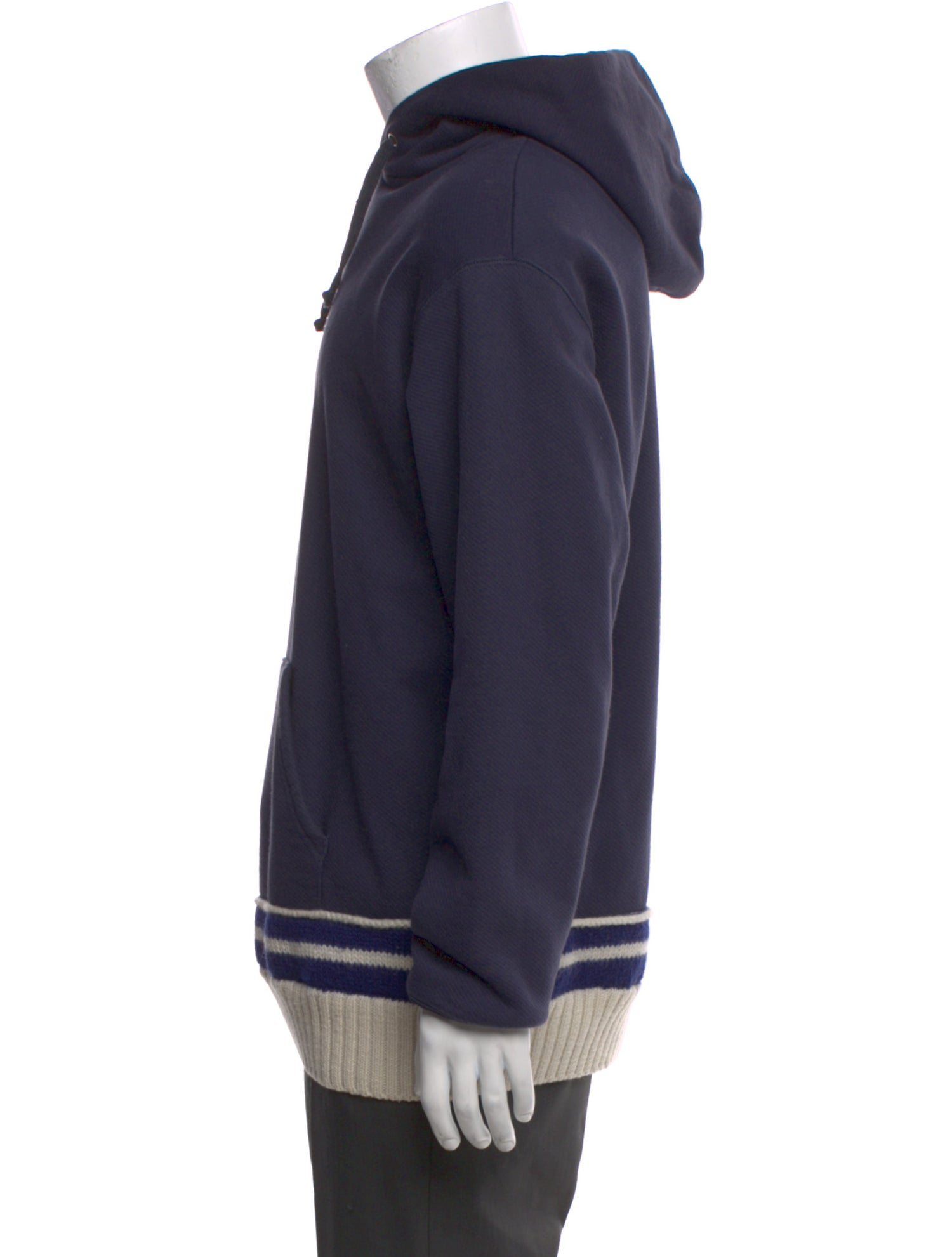 Maison Margiela 2020 Colorblock Pattern Hoodie