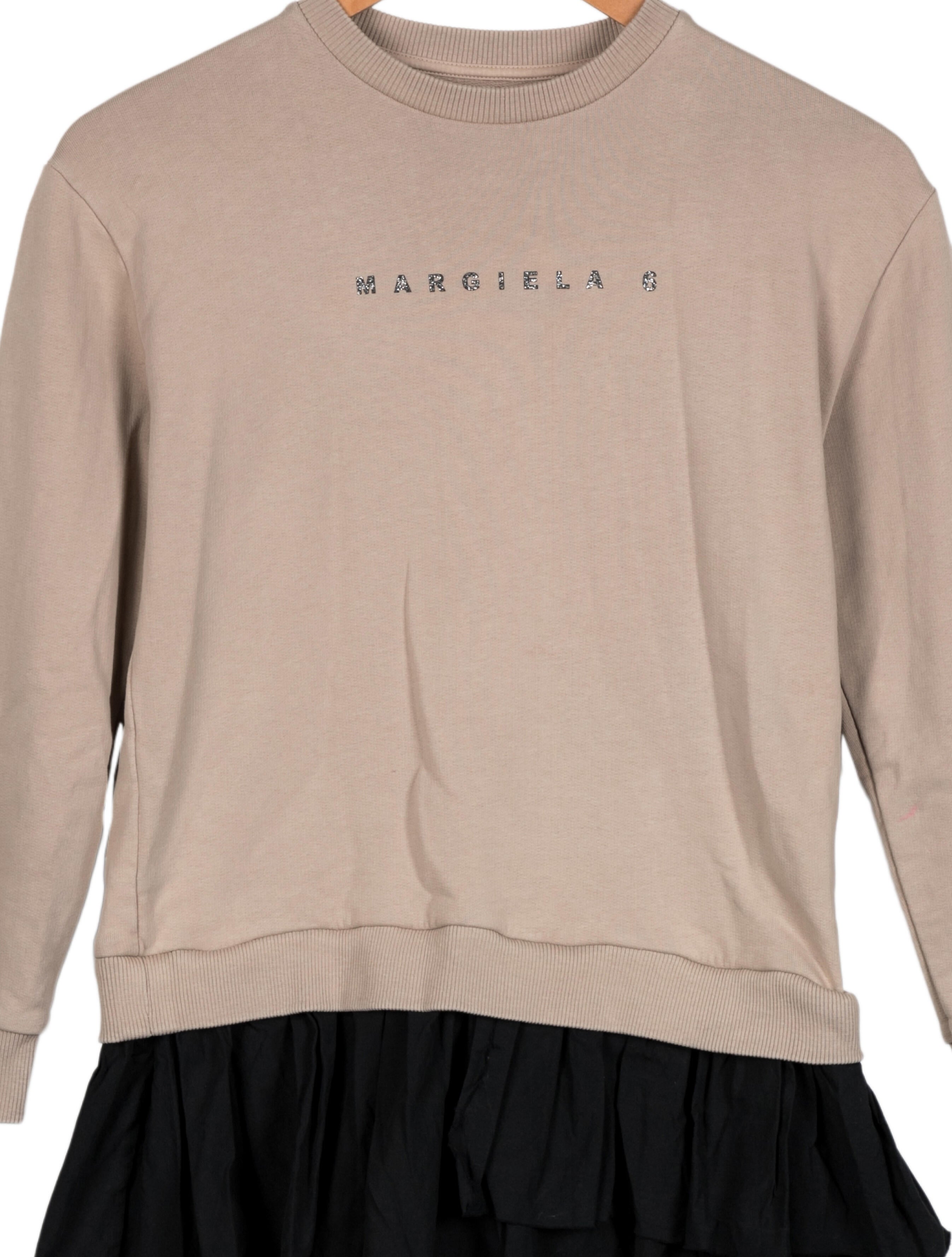 MM6 Maison Margiela Cotton Sweatshirt Dress